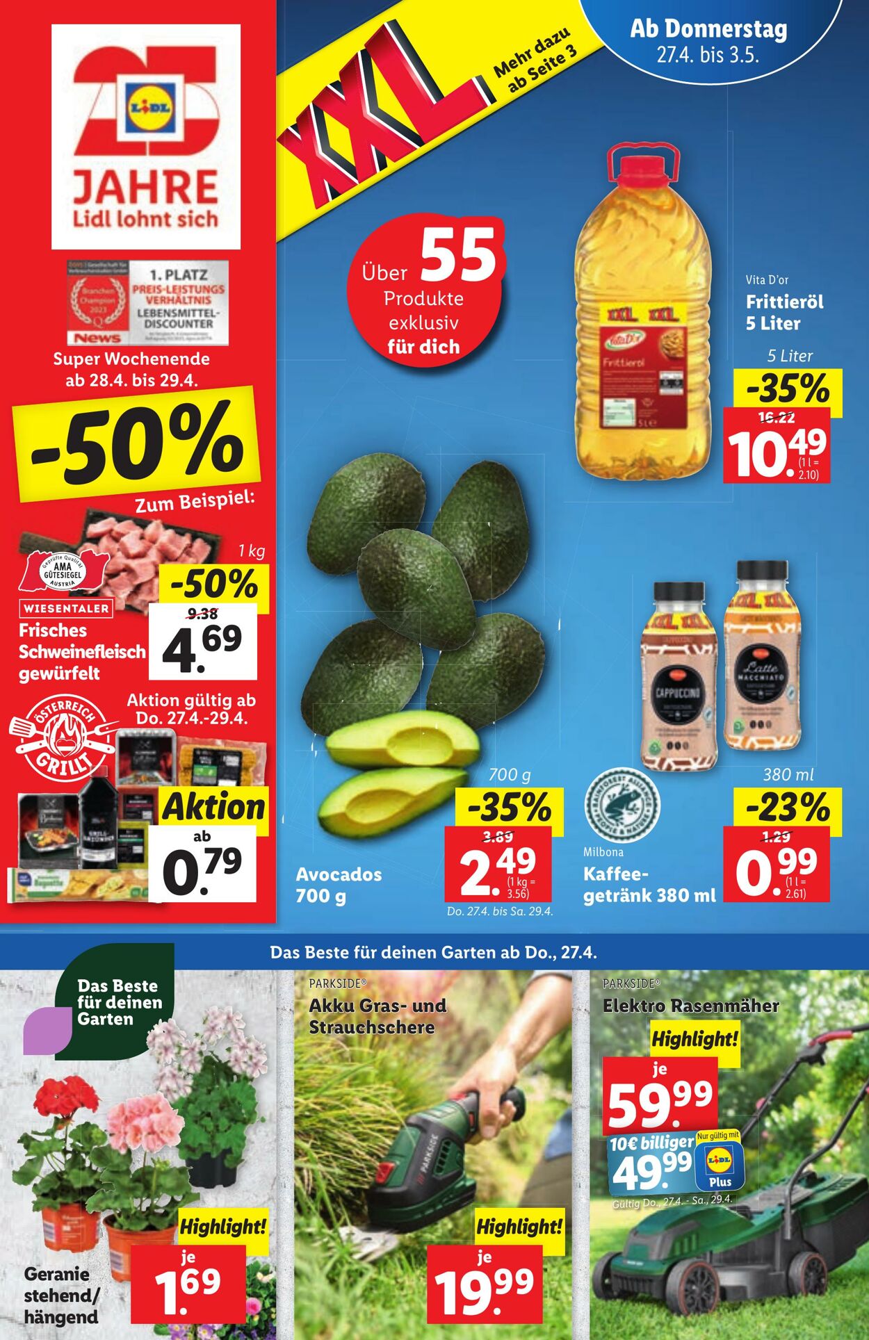 Prospekt Lidl 27.04.2023 - 03.05.2023