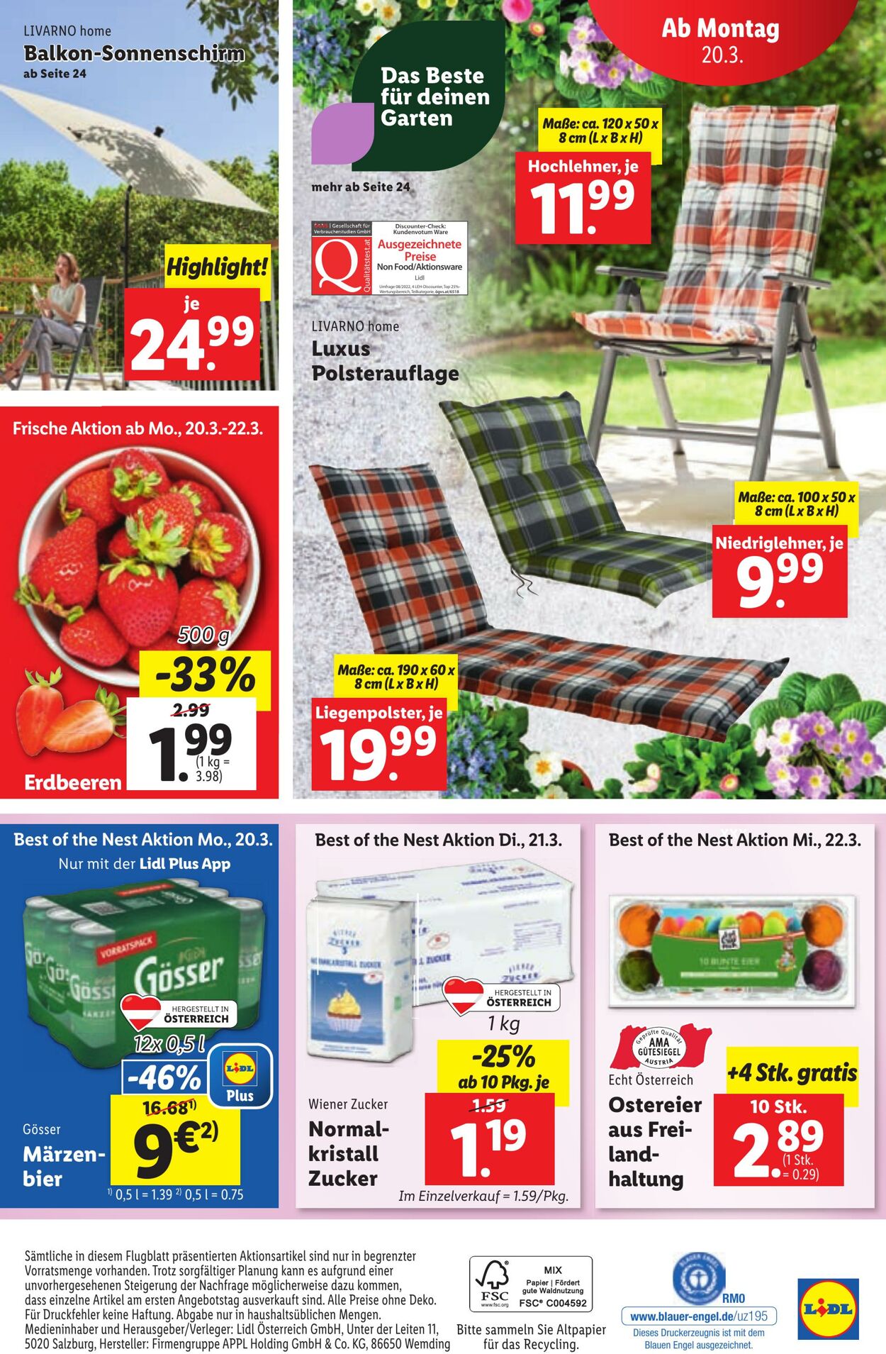 Prospekt Lidl 16.03.2023 - 22.03.2023