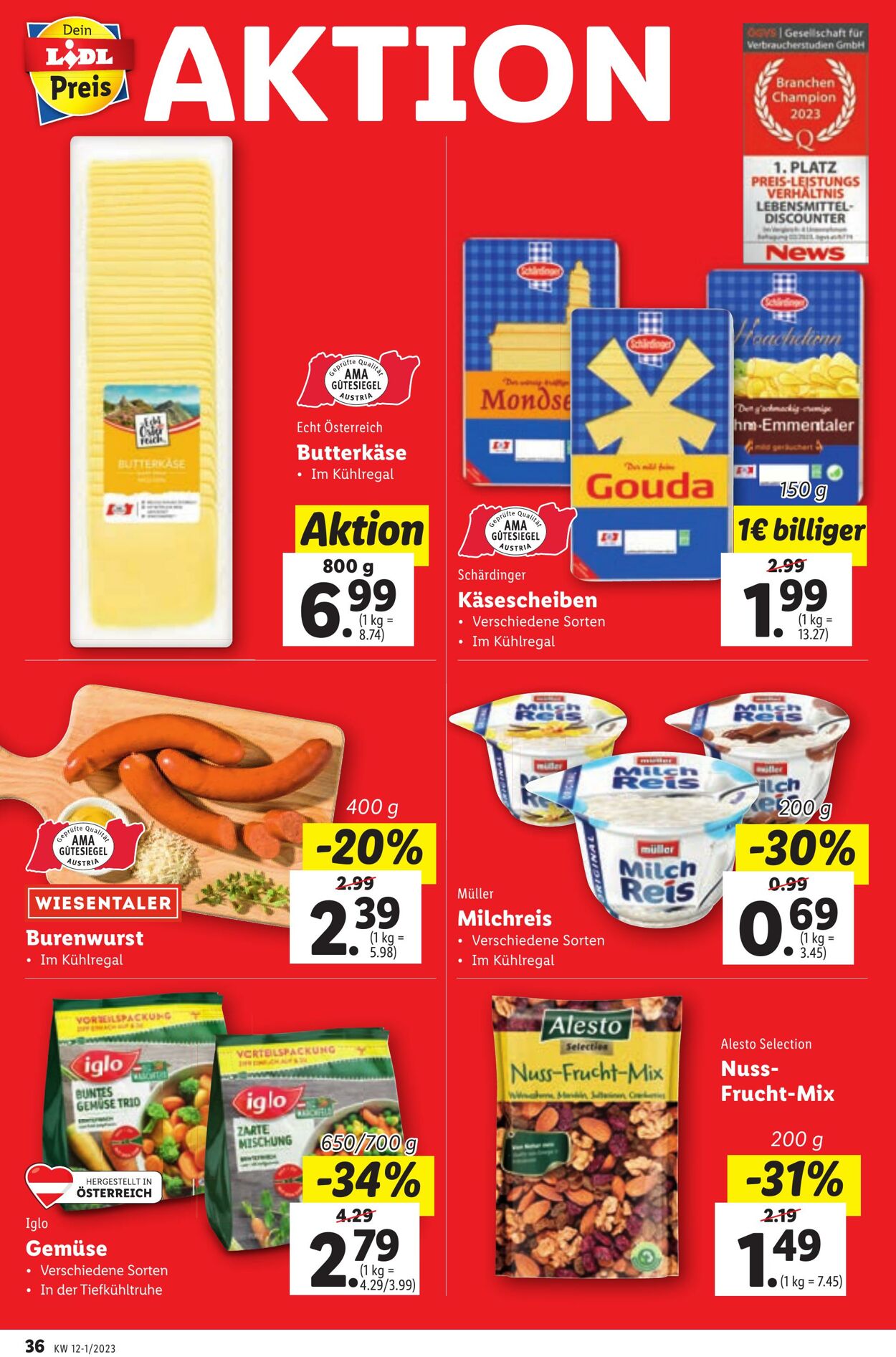 Prospekt Lidl 16.03.2023 - 22.03.2023