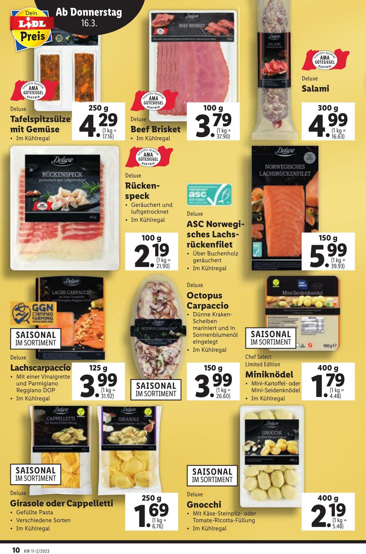 Prospekt Lidl 16.03.2023 - 22.03.2023