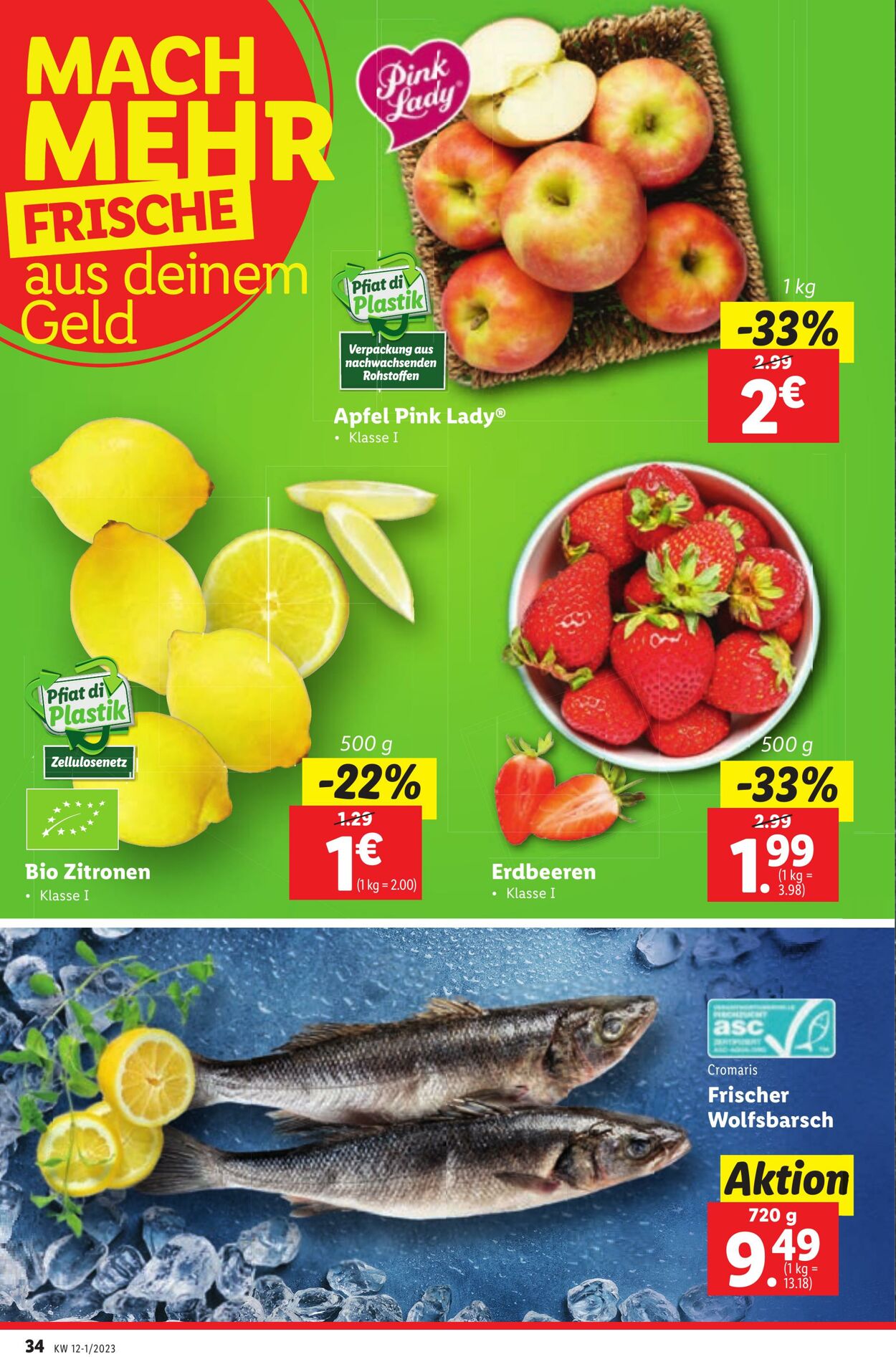 Prospekt Lidl 16.03.2023 - 22.03.2023