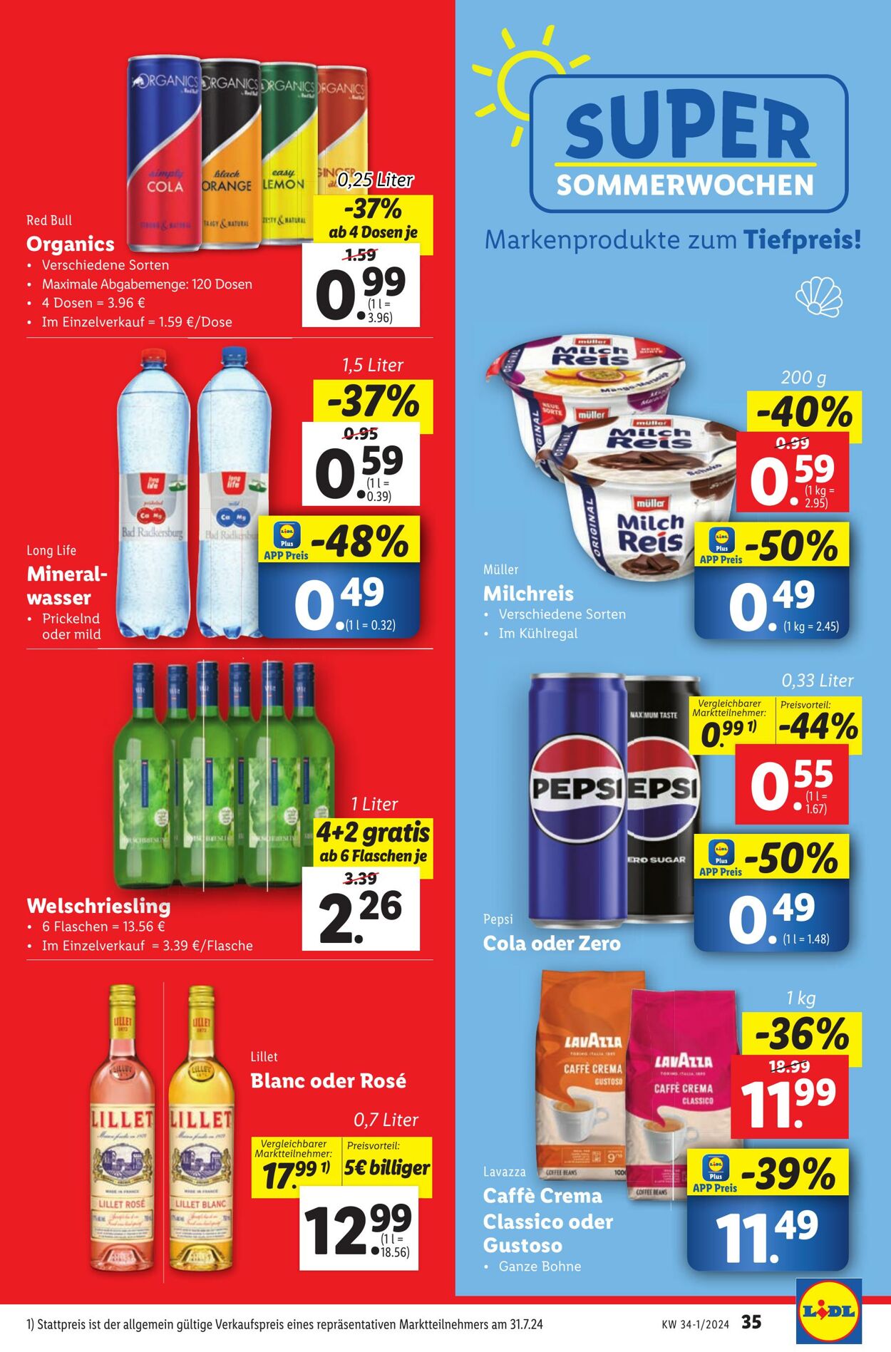 Prospekt Lidl 14.08.2024 - 21.08.2024