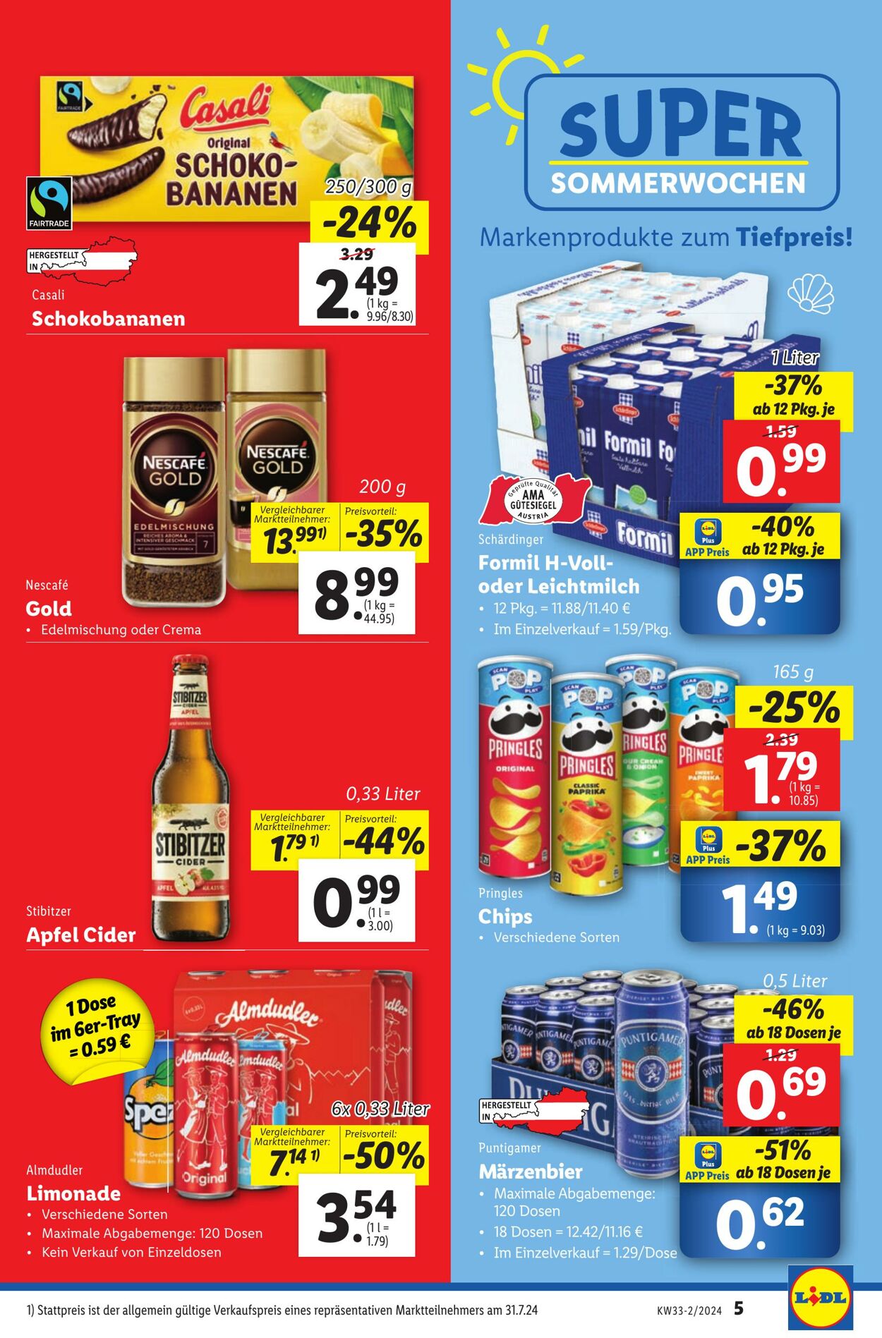 Prospekt Lidl 14.08.2024 - 21.08.2024