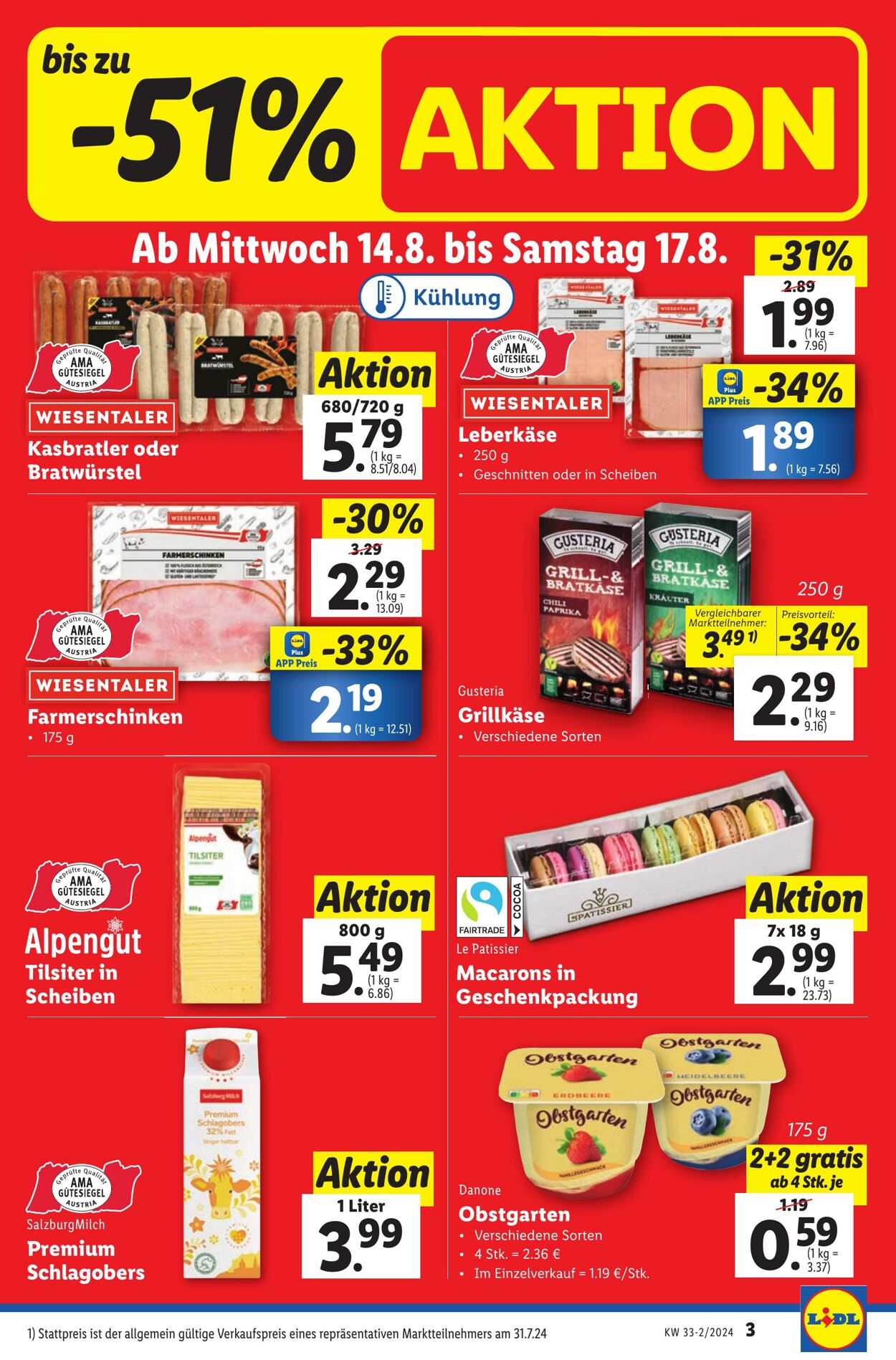 Prospekt Lidl 14.08.2024 - 21.08.2024