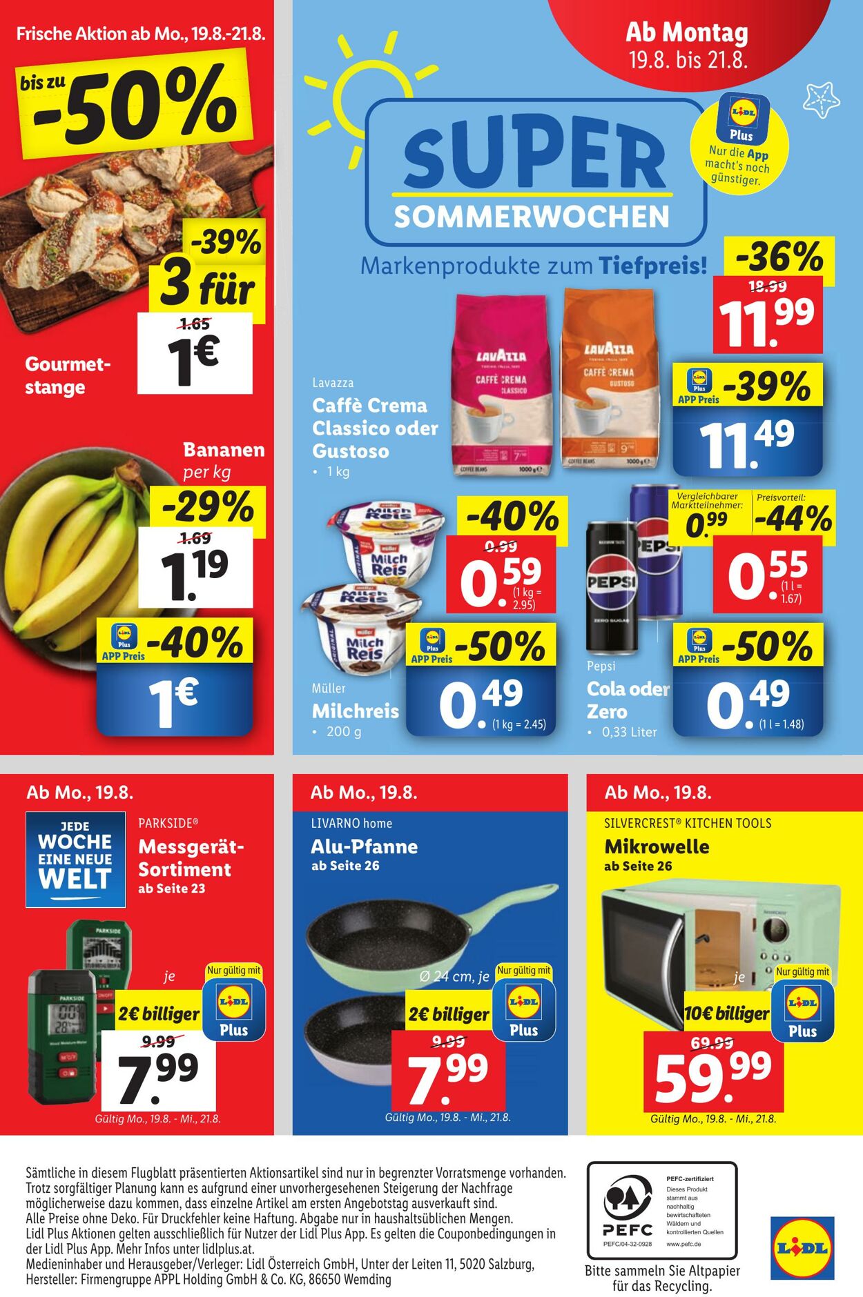 Prospekt Lidl 14.08.2024 - 21.08.2024