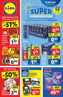 Prospekt Lidl 25.07.2024 - 31.07.2024