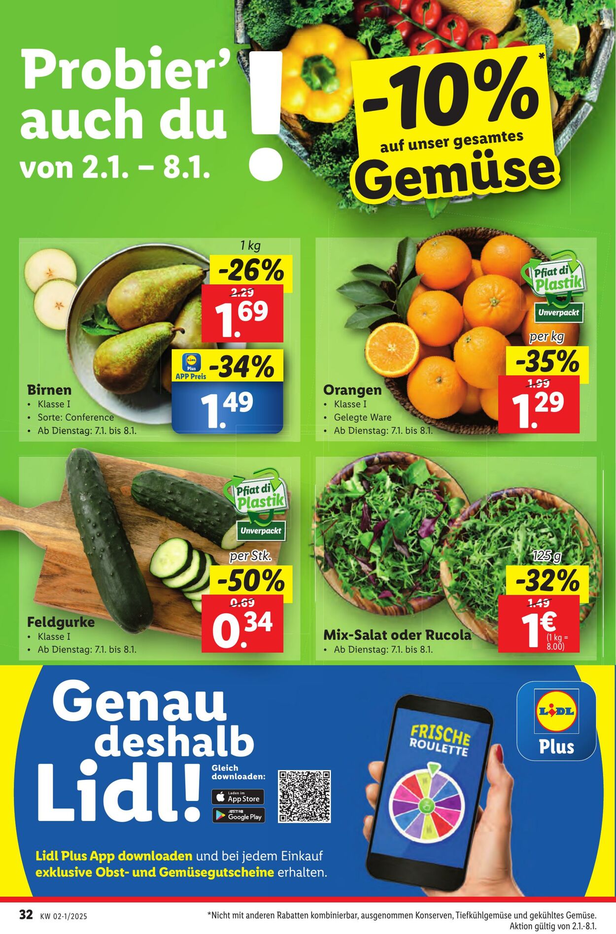 Prospekt Lidl 30.12.2024 - 31.12.2024