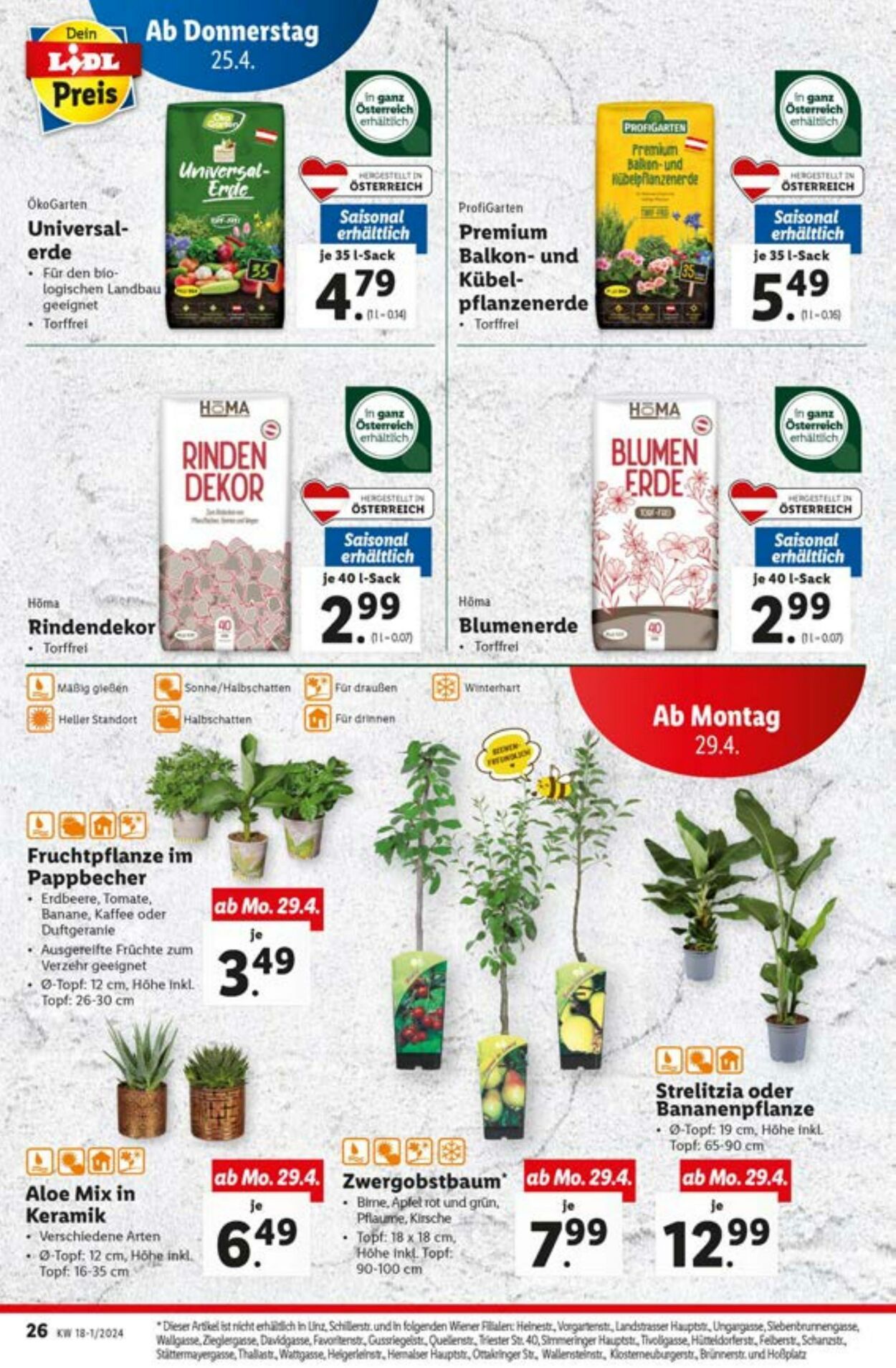 Prospekt Lidl 25.04.2024 - 25.04.2024