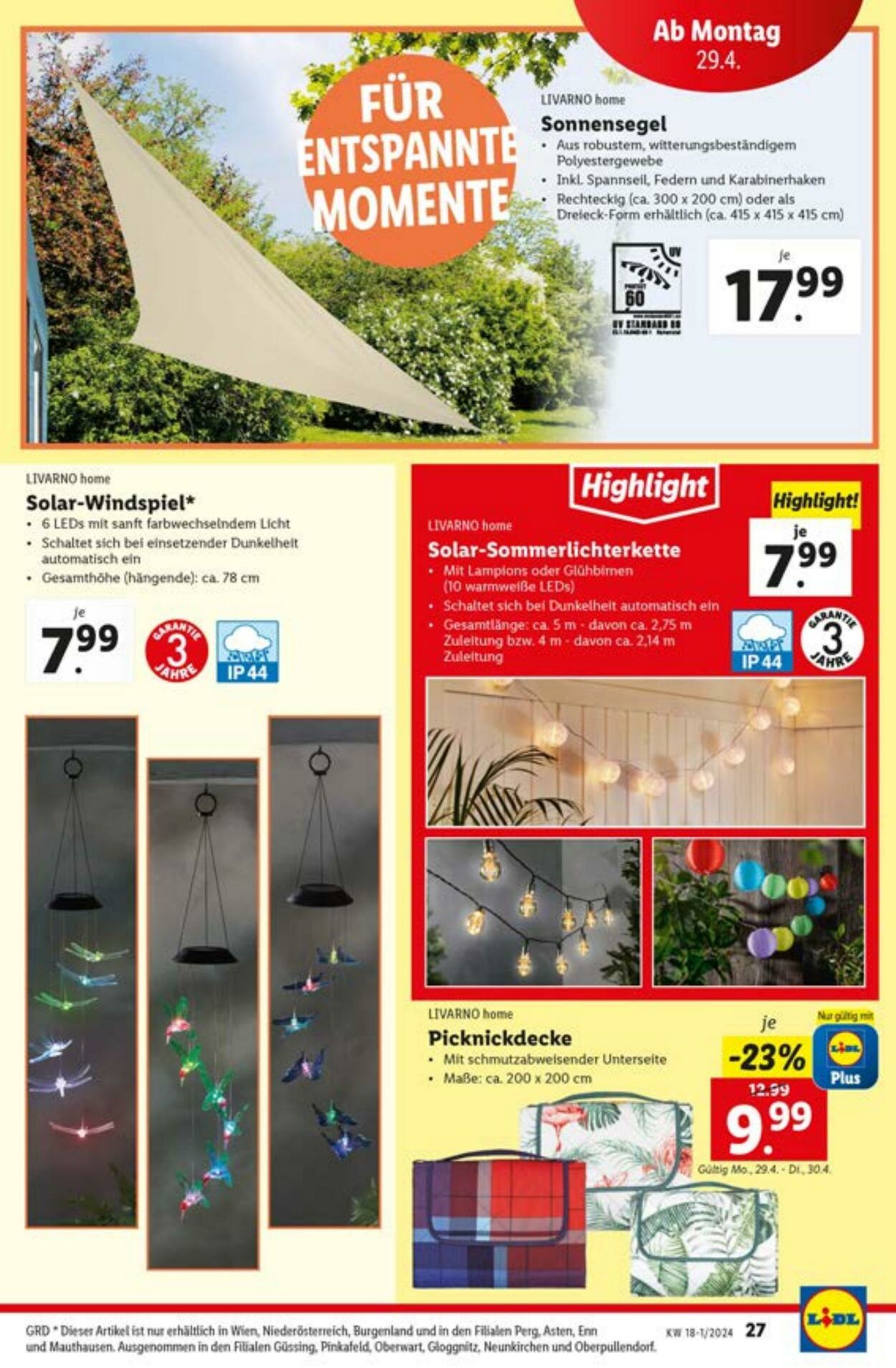 Prospekt Lidl 25.04.2024 - 25.04.2024