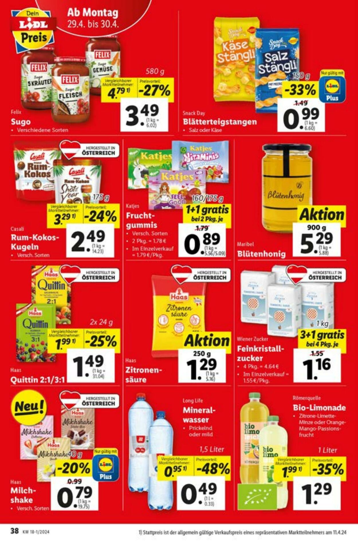 Prospekt Lidl 25.04.2024 - 25.04.2024