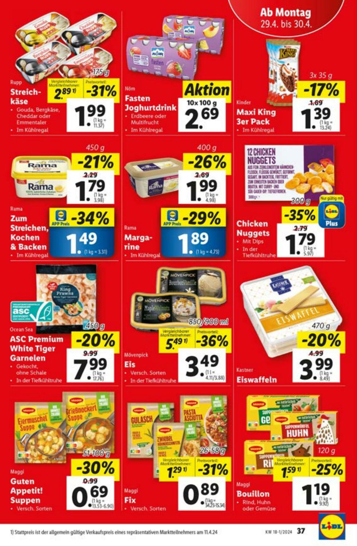 Prospekt Lidl 25.04.2024 - 25.04.2024