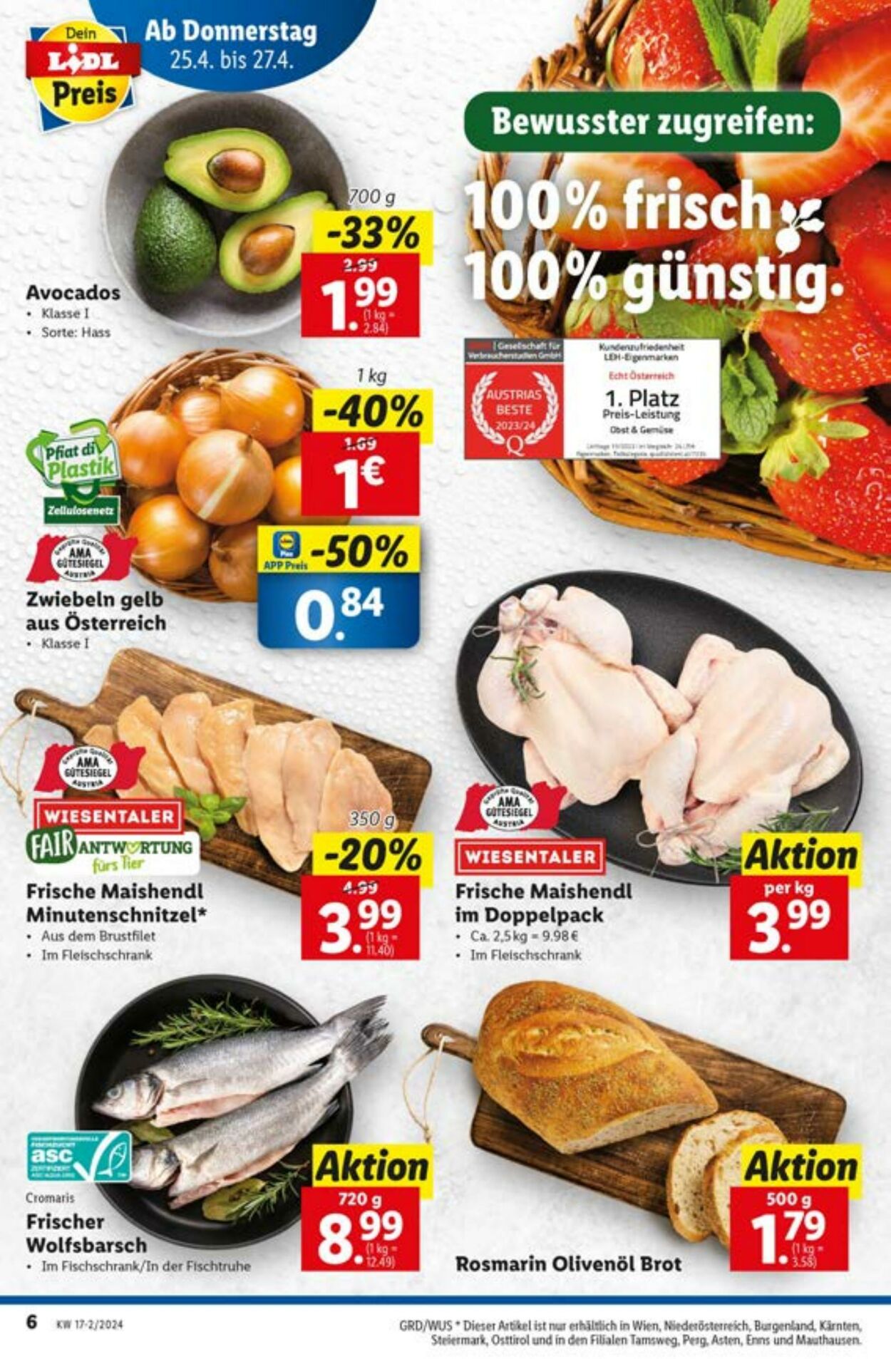 Prospekt Lidl 25.04.2024 - 25.04.2024