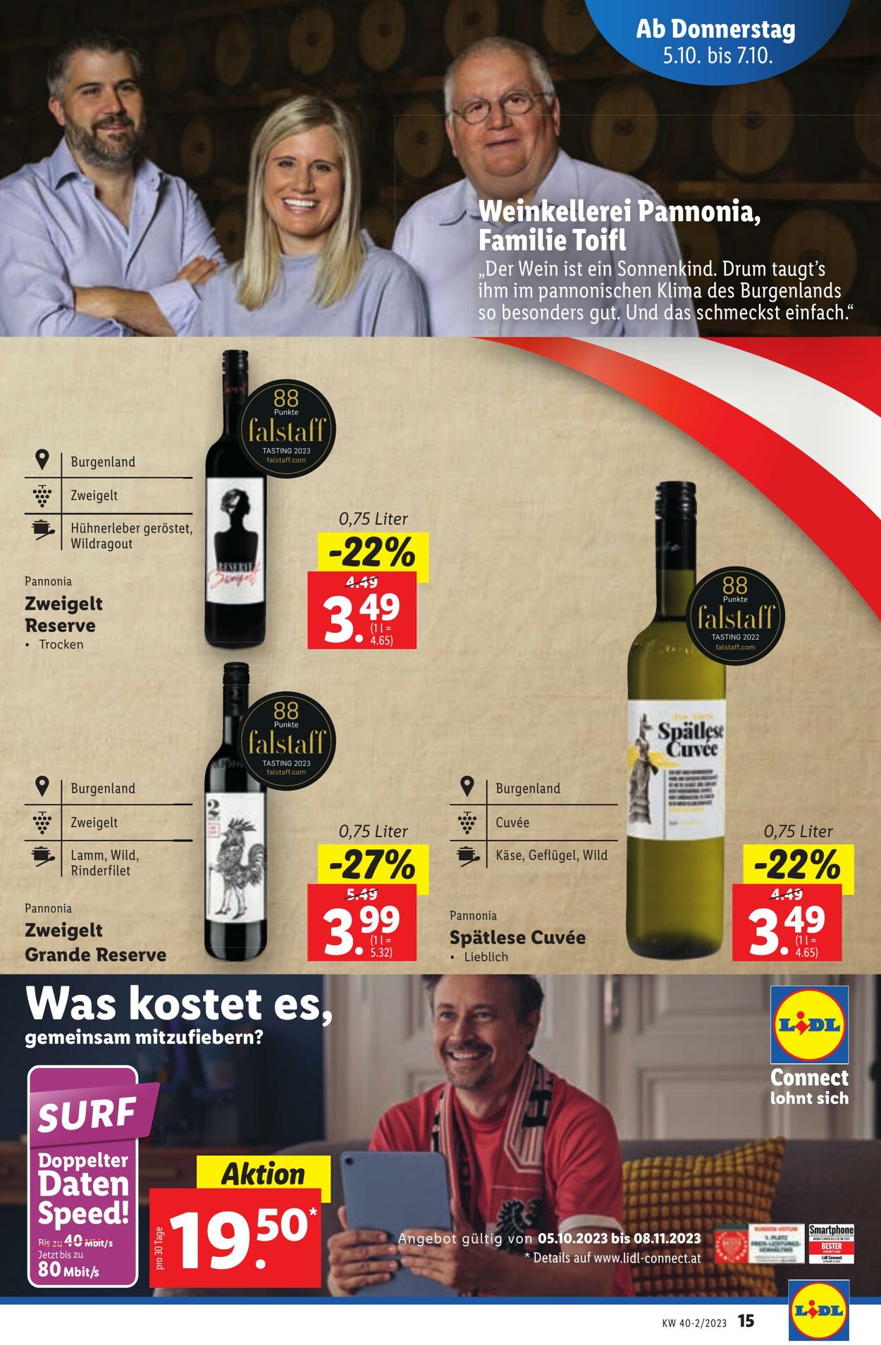 Prospekt Lidl 05.10.2023 - 11.10.2023