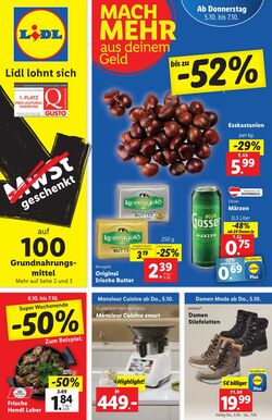 Prospekt Lidl 05.10.2023 - 11.10.2023