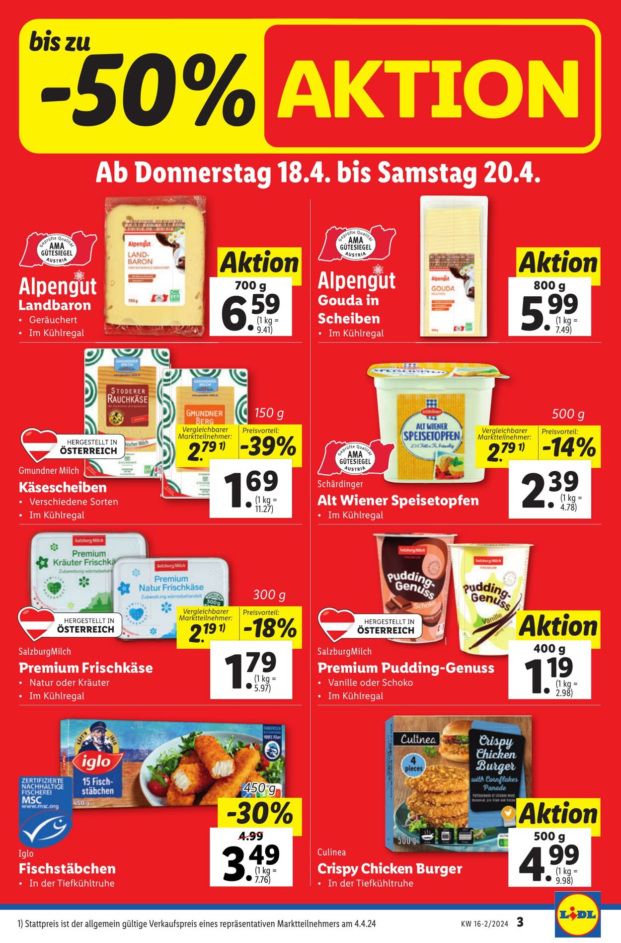 Prospekt Lidl 18.04.2024 - 24.04.2024