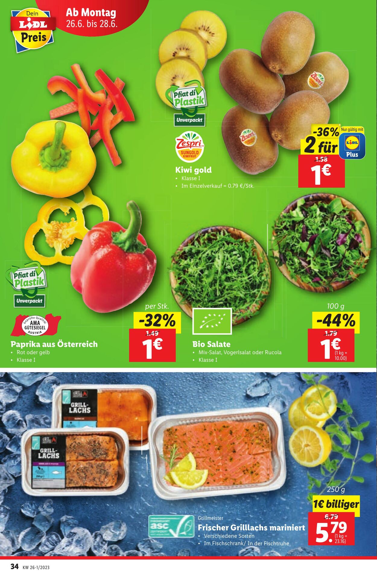 Prospekt Lidl 22.06.2023 - 28.06.2023