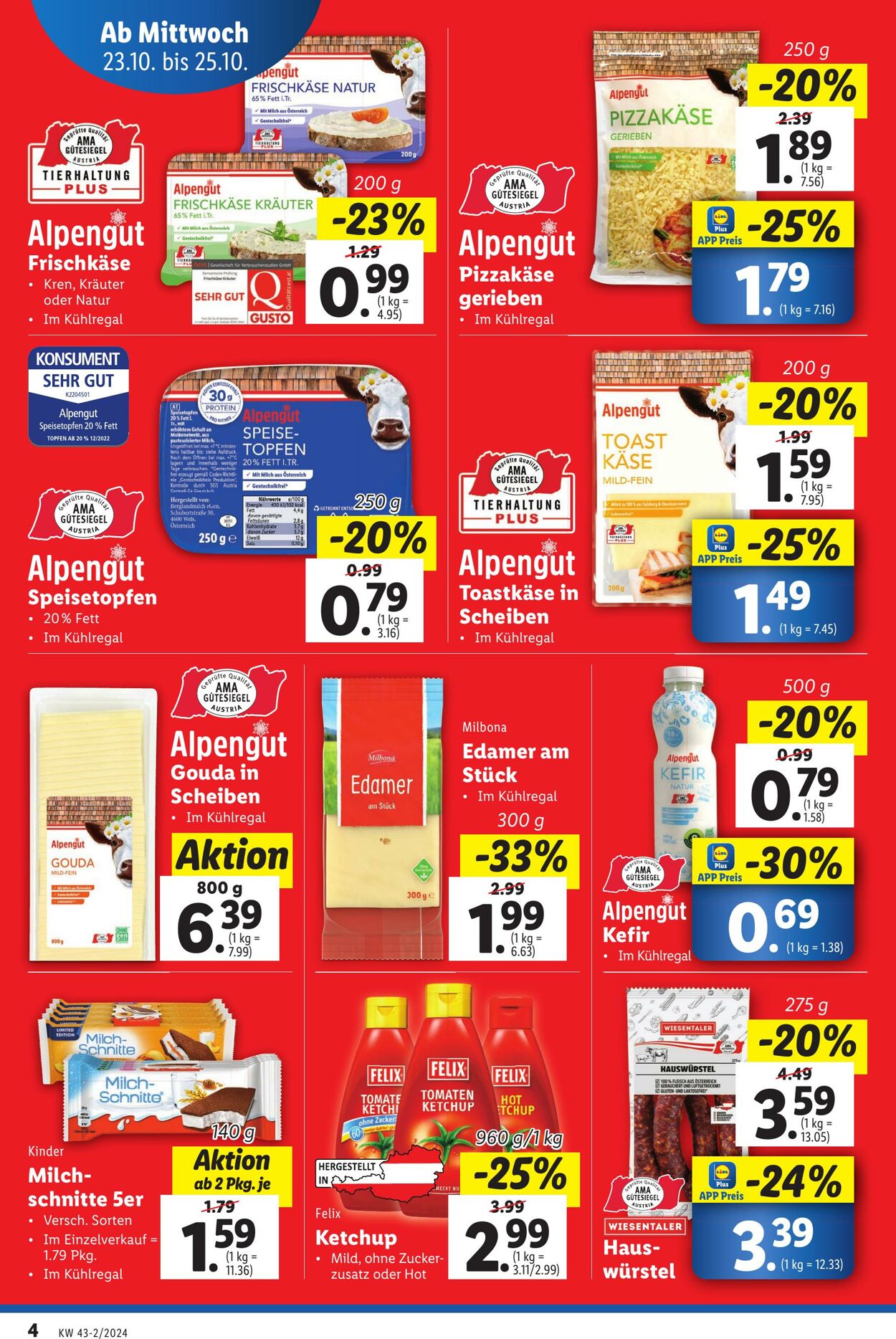 Prospekt Lidl 23.10.2024 - 29.10.2024