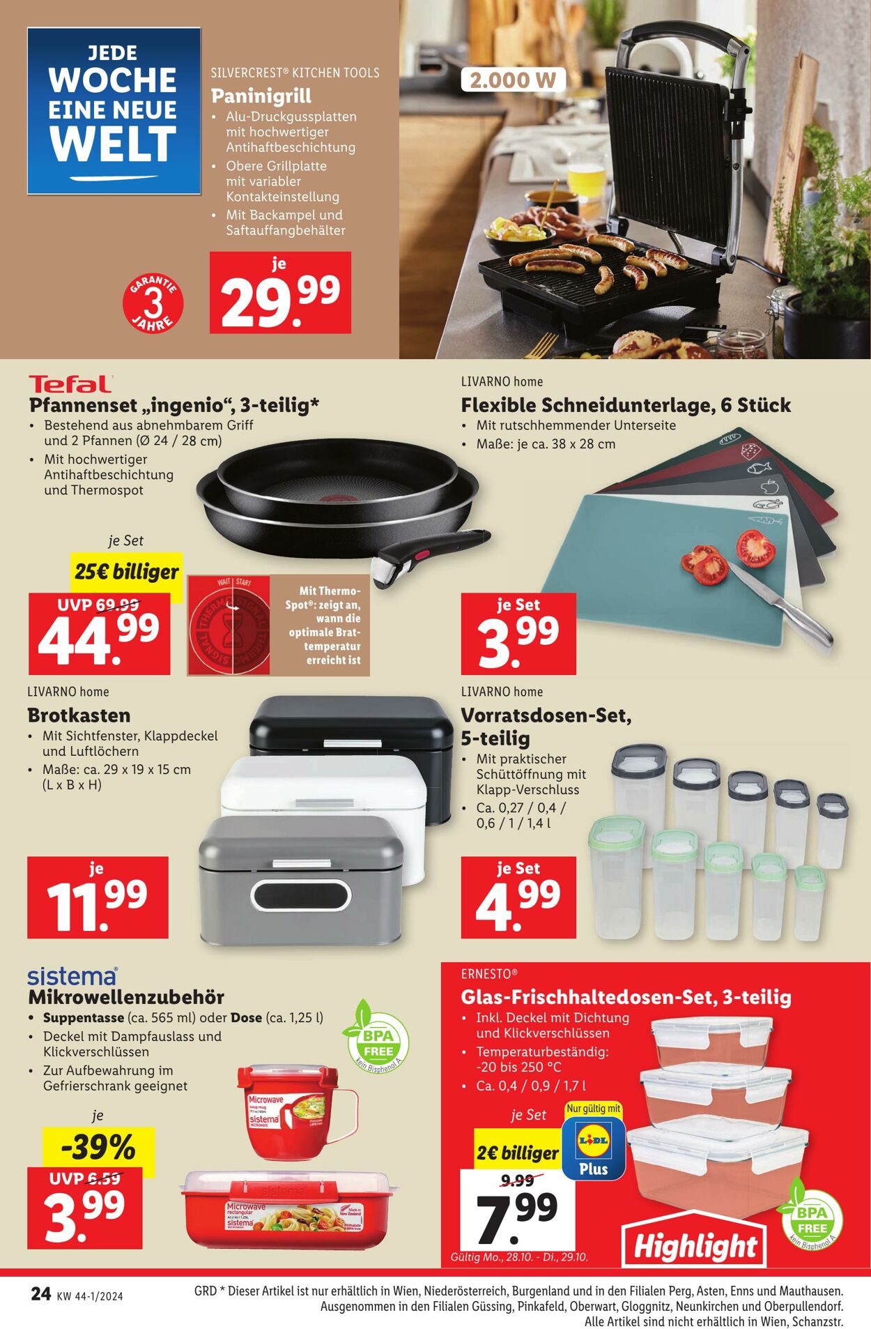 Prospekt Lidl 23.10.2024 - 29.10.2024