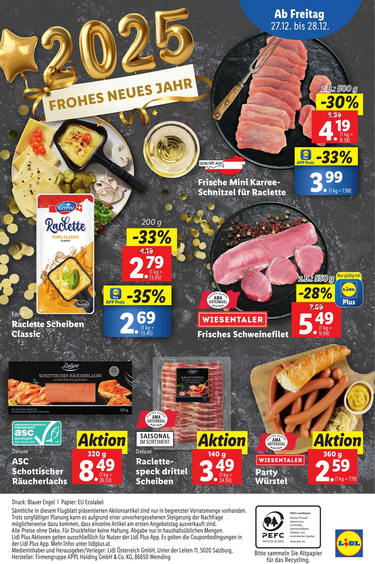 Prospekt Lidl 27.12.2024 - 28.12.2024