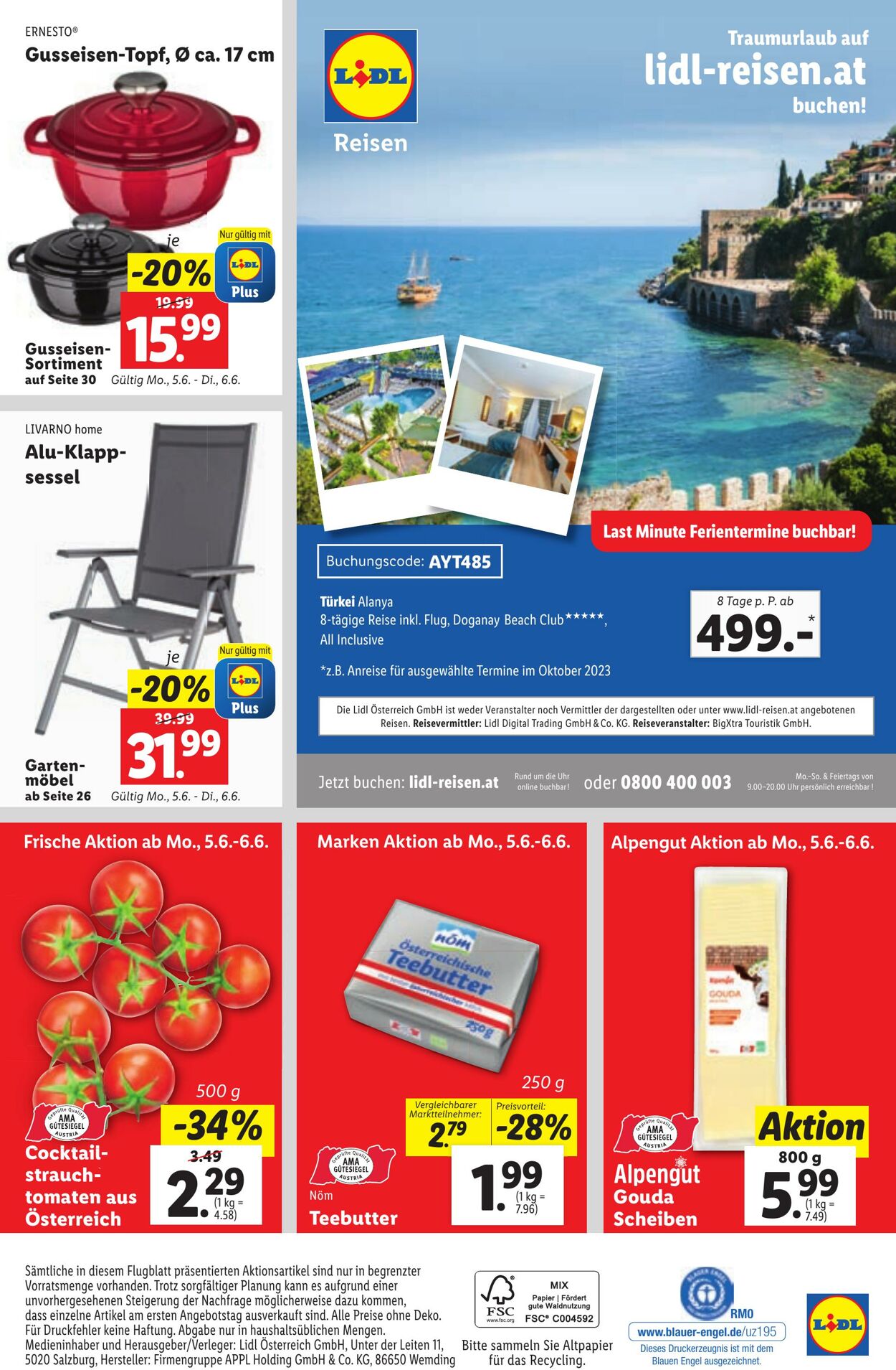 Prospekt Lidl 01.06.2023 - 06.06.2023