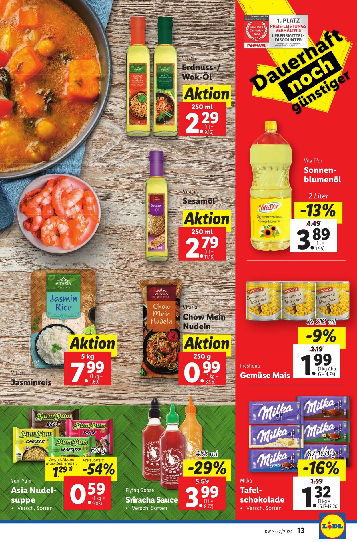 Prospekt Lidl 22.08.2024 - 28.08.2024