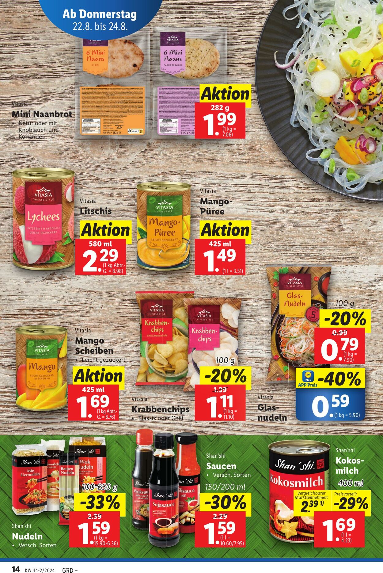 Prospekt Lidl 22.08.2024 - 28.08.2024