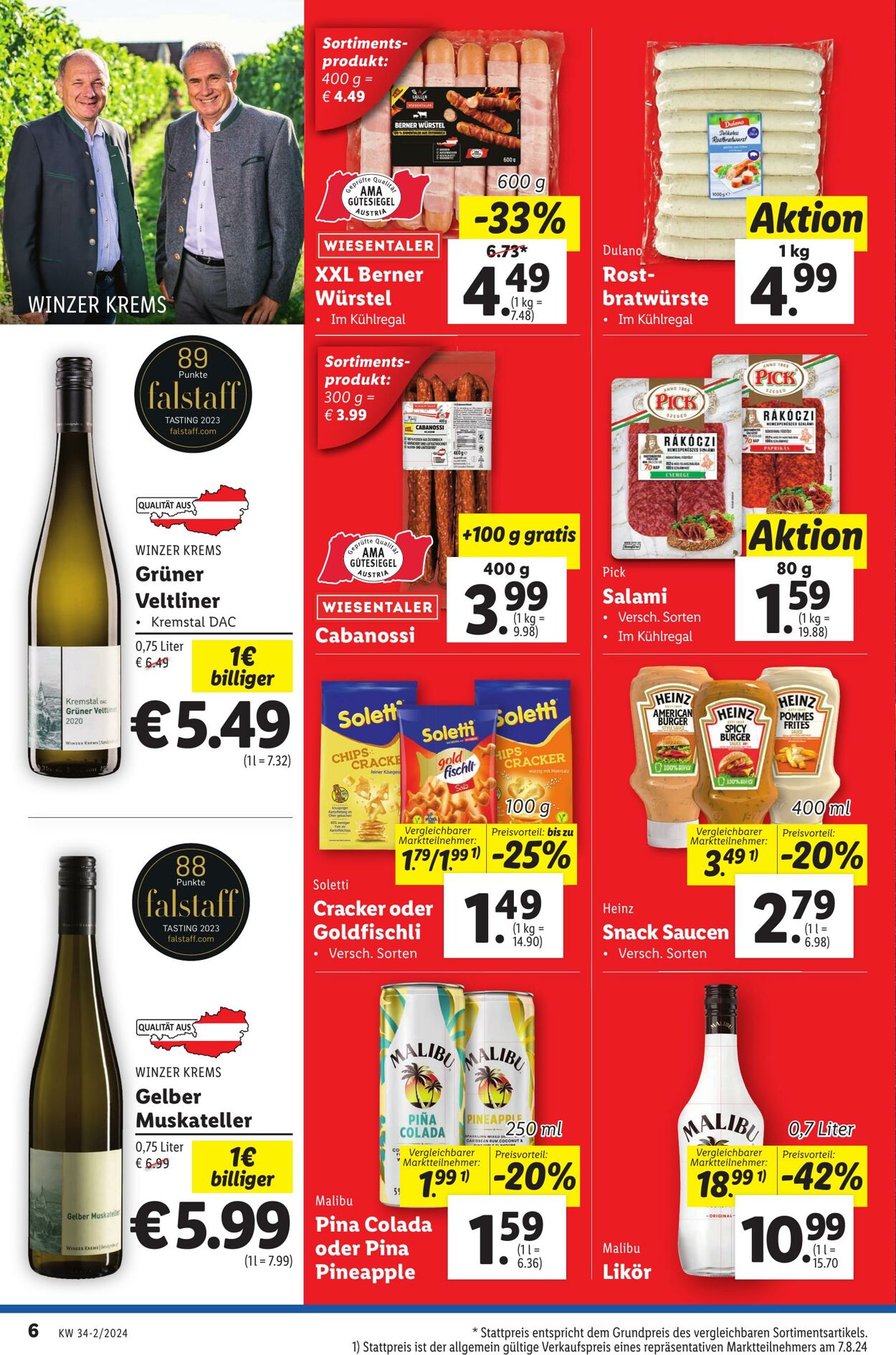 Prospekt Lidl 22.08.2024 - 28.08.2024