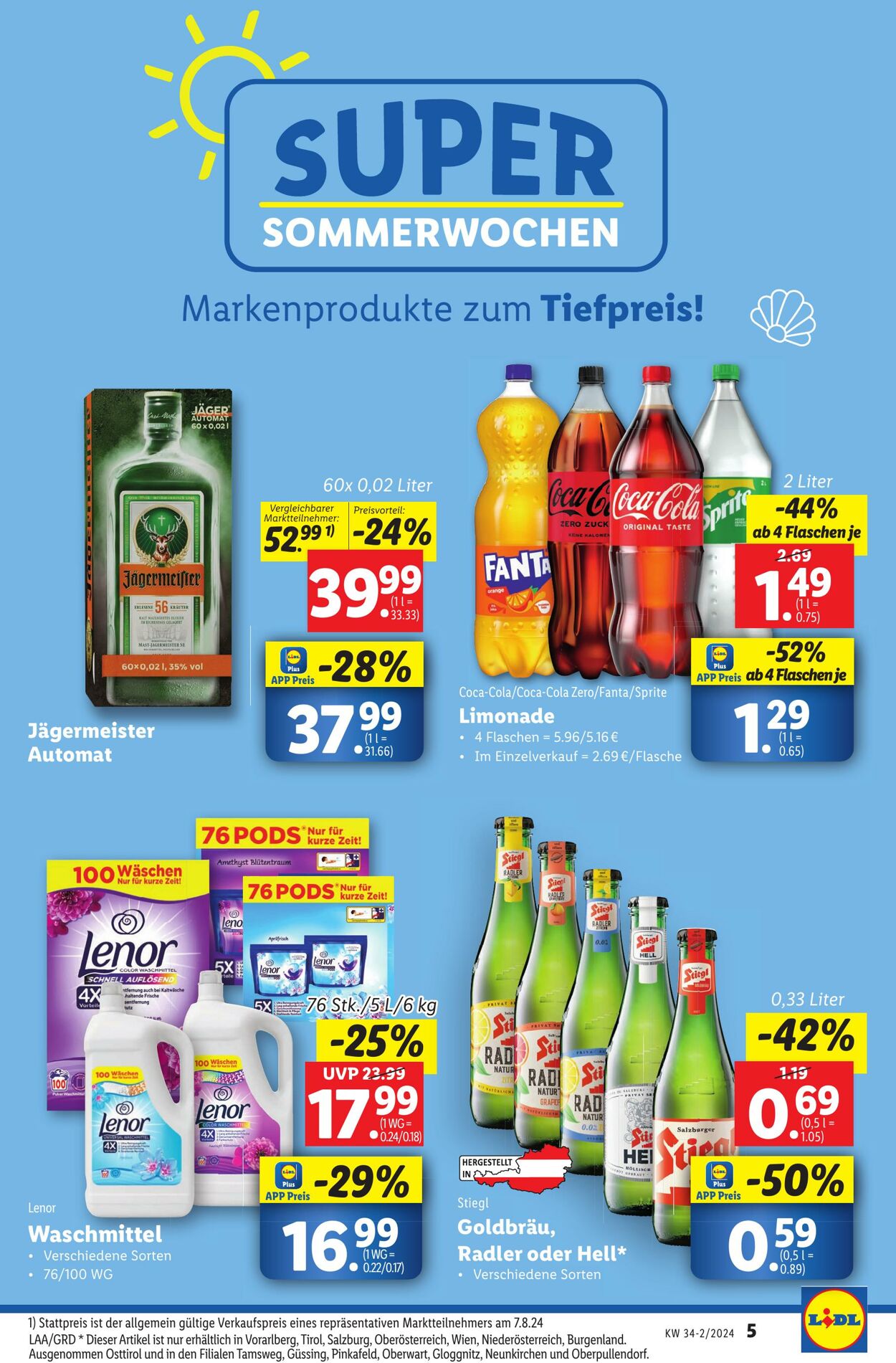 Prospekt Lidl 22.08.2024 - 28.08.2024