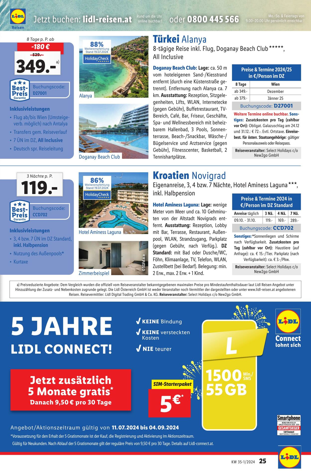 Prospekt Lidl 22.08.2024 - 28.08.2024