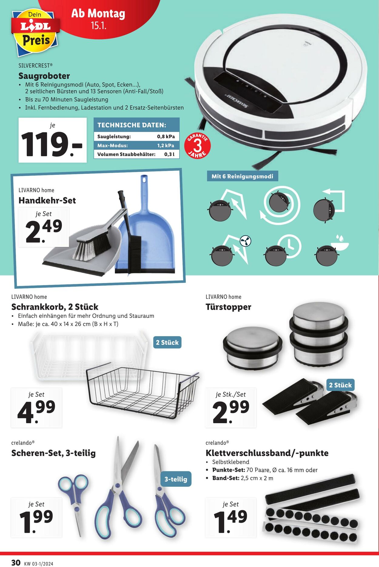 Prospekt Lidl 11.01.2024 - 13.01.2024