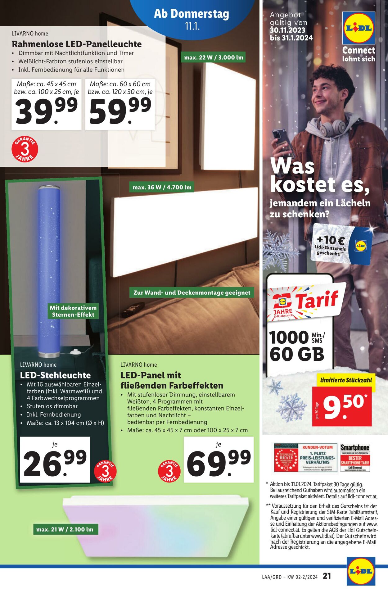 Prospekt Lidl 11.01.2024 - 13.01.2024