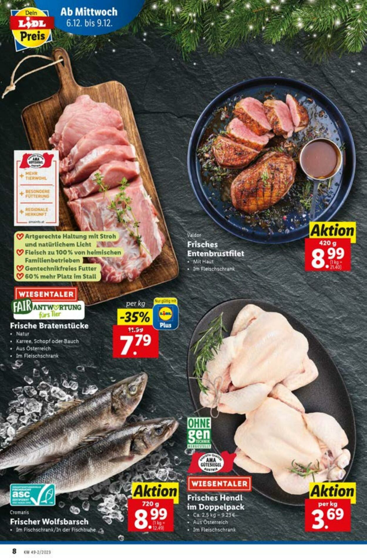 Prospekt Lidl 06.12.2023 - 13.12.2023