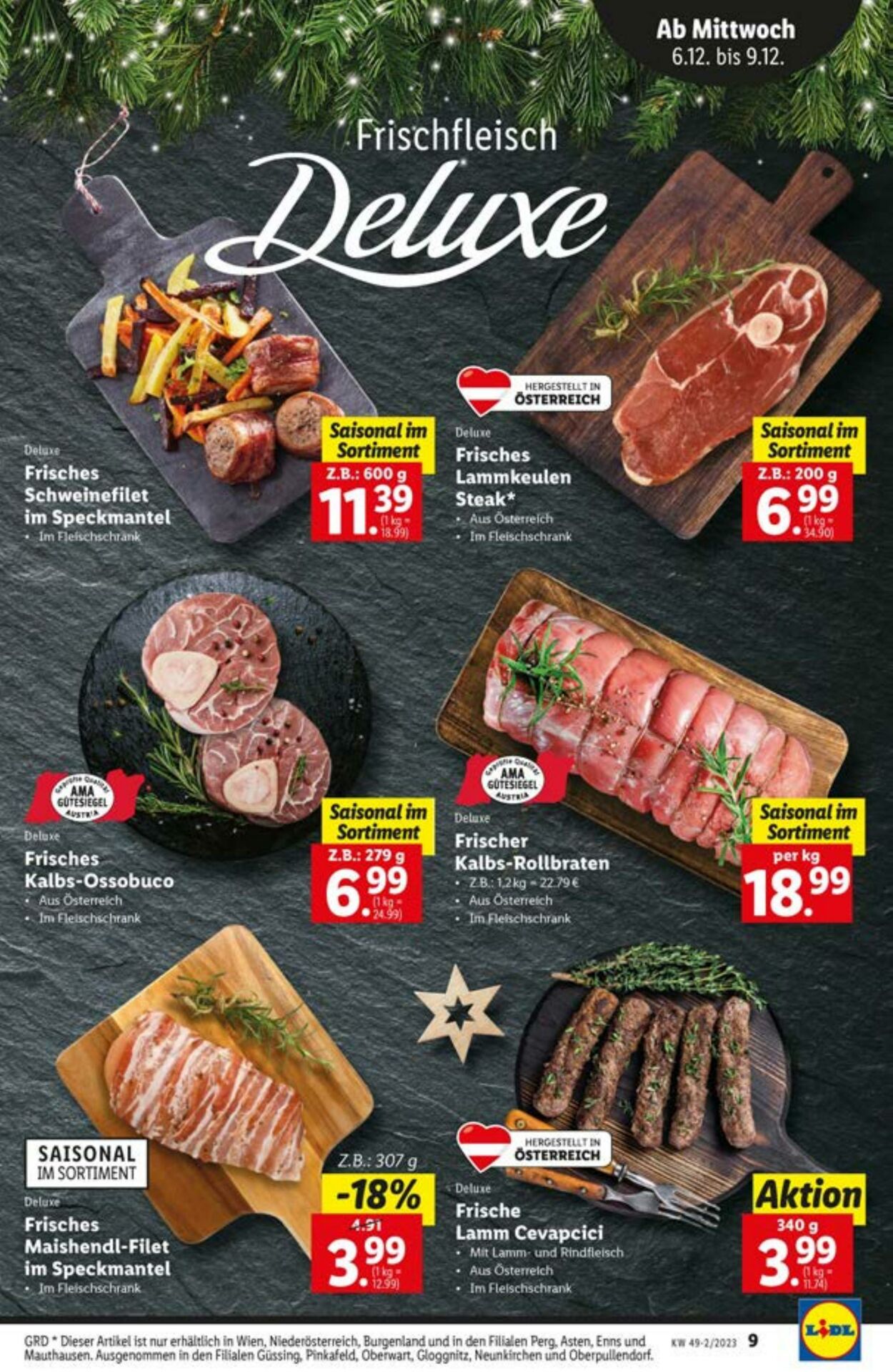 Prospekt Lidl 06.12.2023 - 13.12.2023