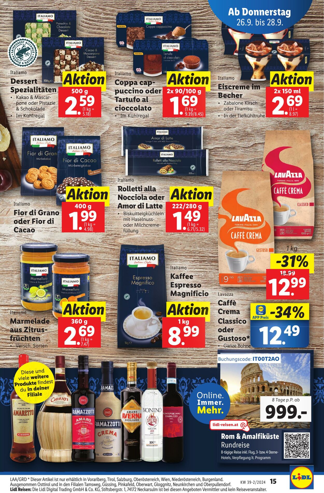 Prospekt Lidl 26.09.2024 - 02.10.2024