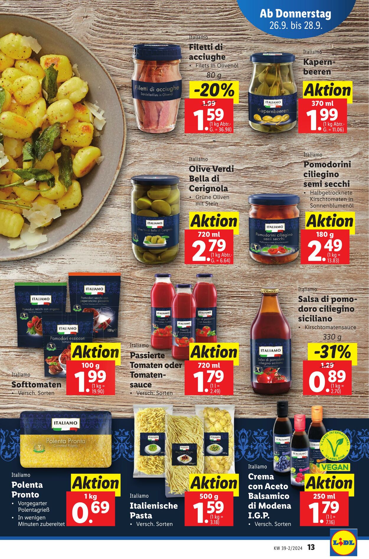 Prospekt Lidl 26.09.2024 - 02.10.2024