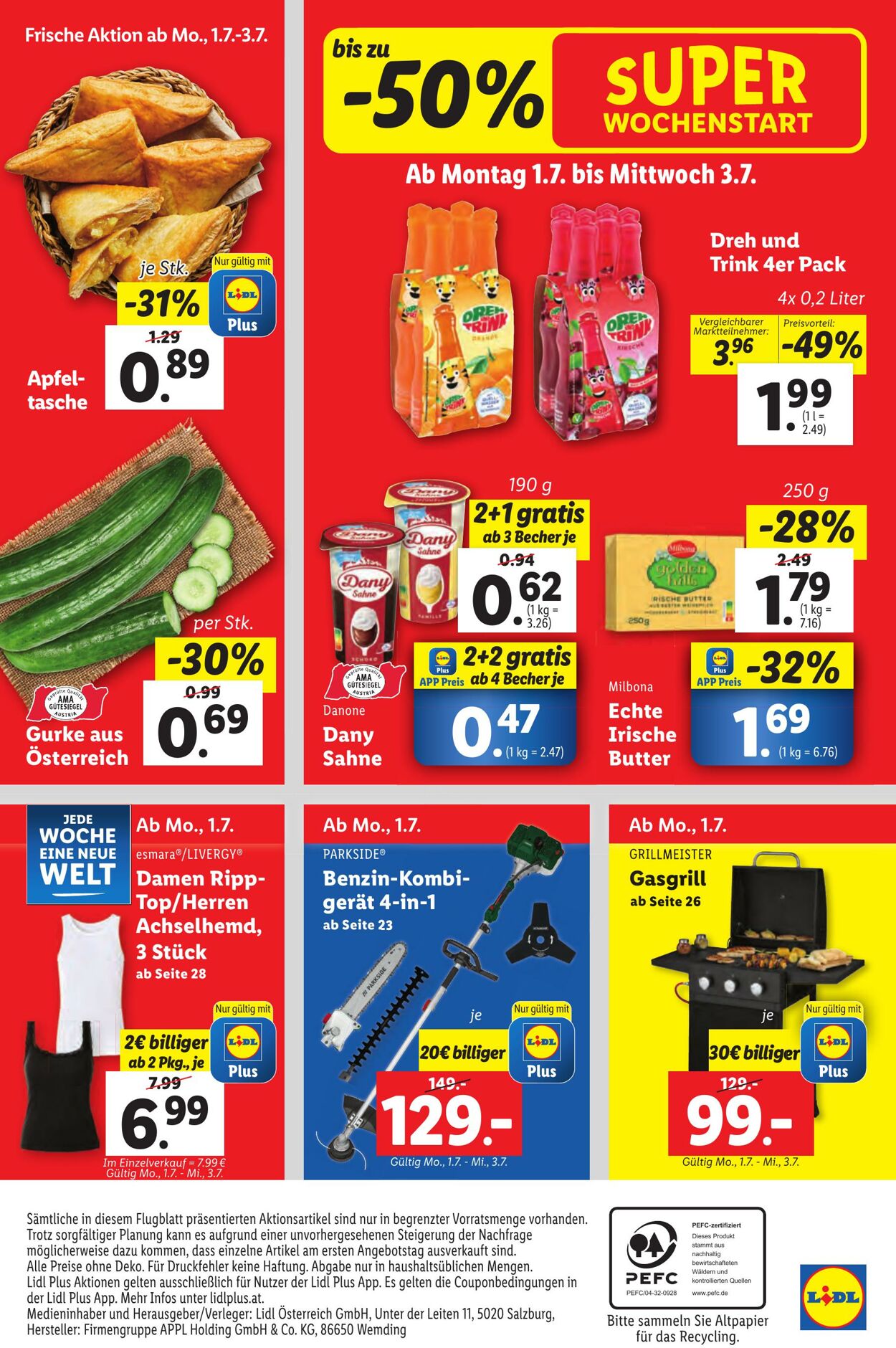 Prospekt Lidl 27.06.2024 - 03.07.2024