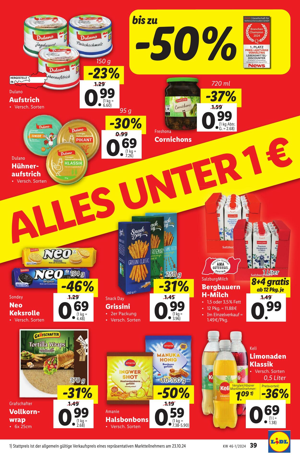 Prospekt Lidl 07.11.2024 - 13.11.2024