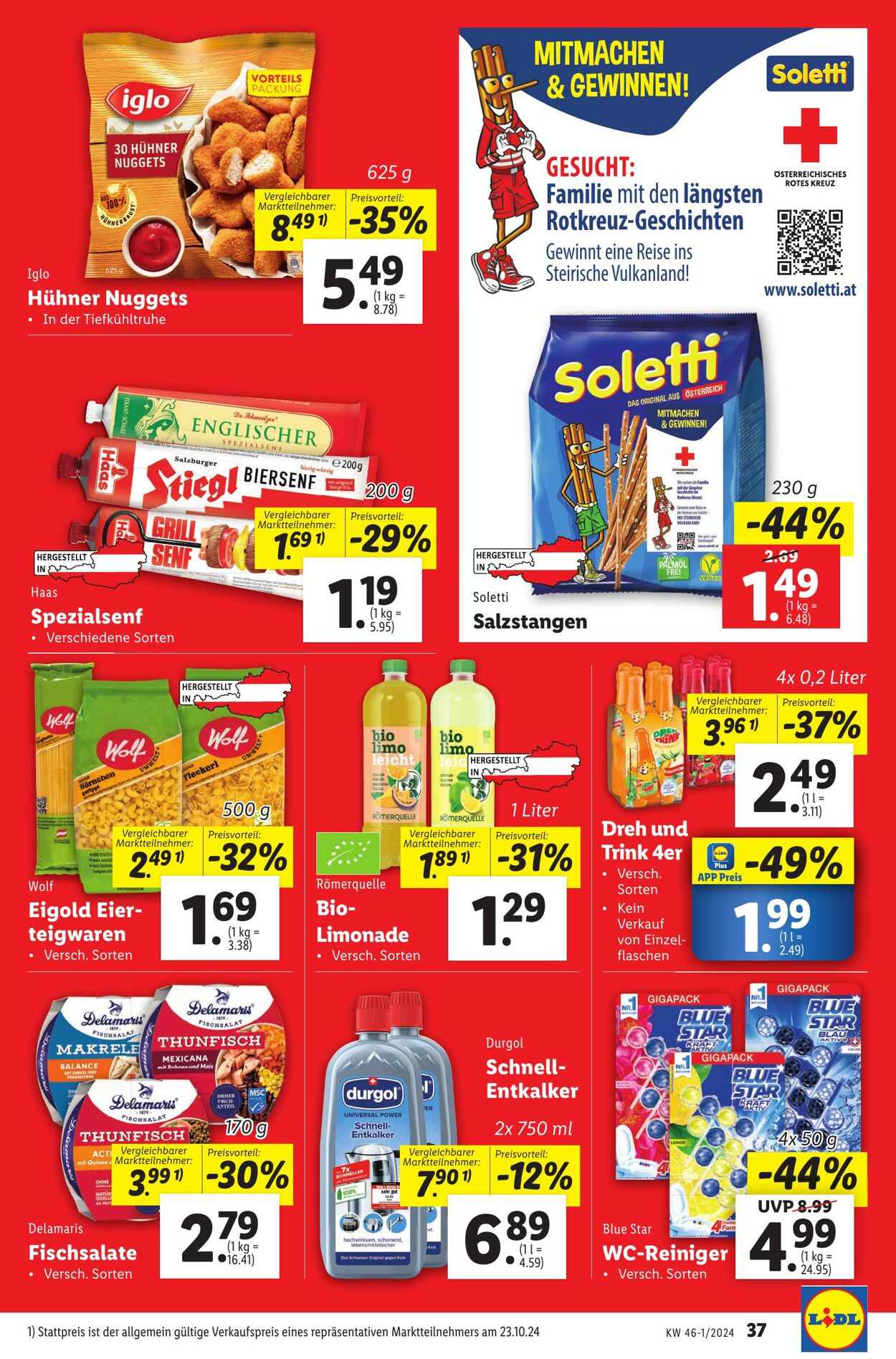 Prospekt Lidl 07.11.2024 - 13.11.2024