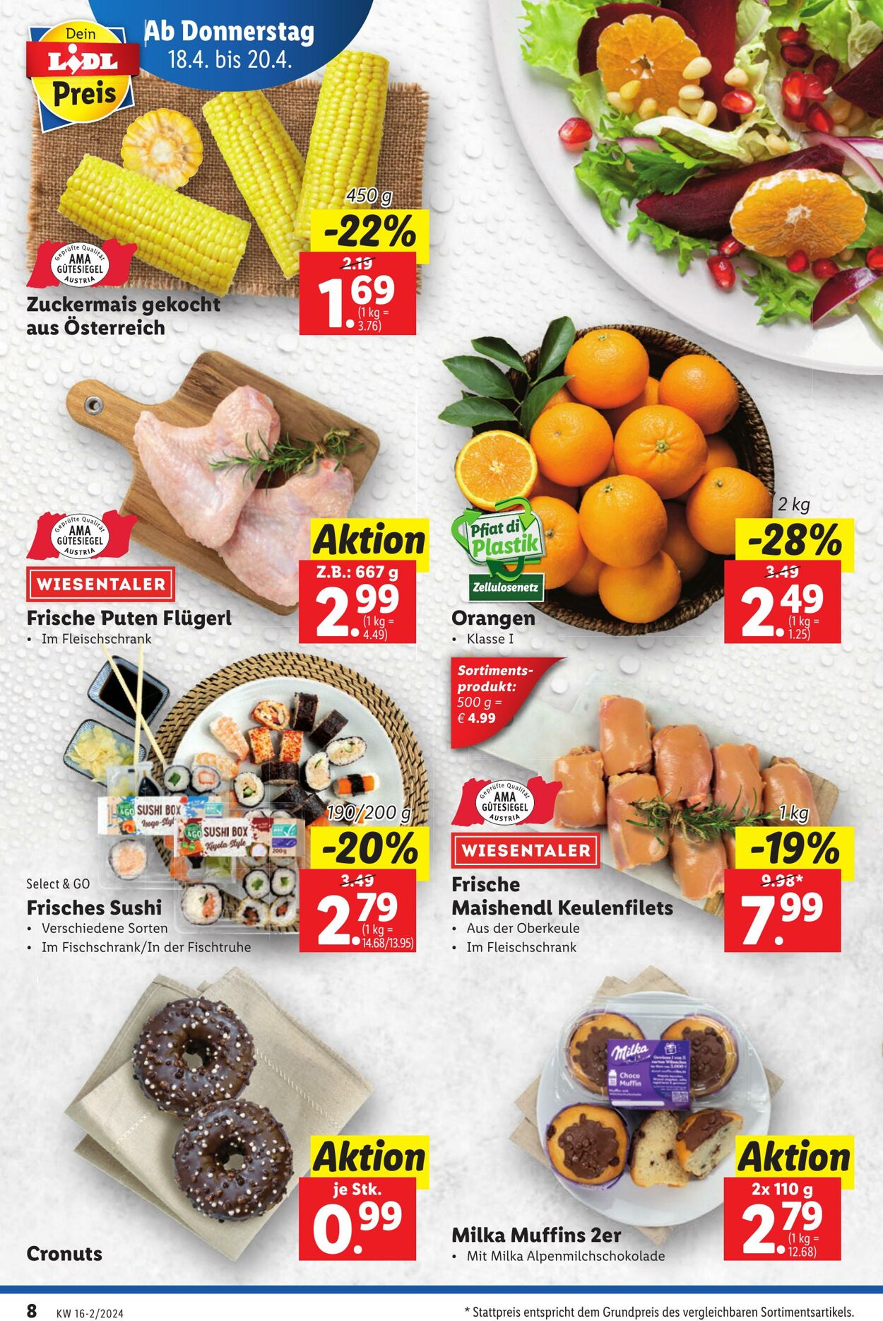 Prospekt Lidl 18.04.2024 - 24.04.2024