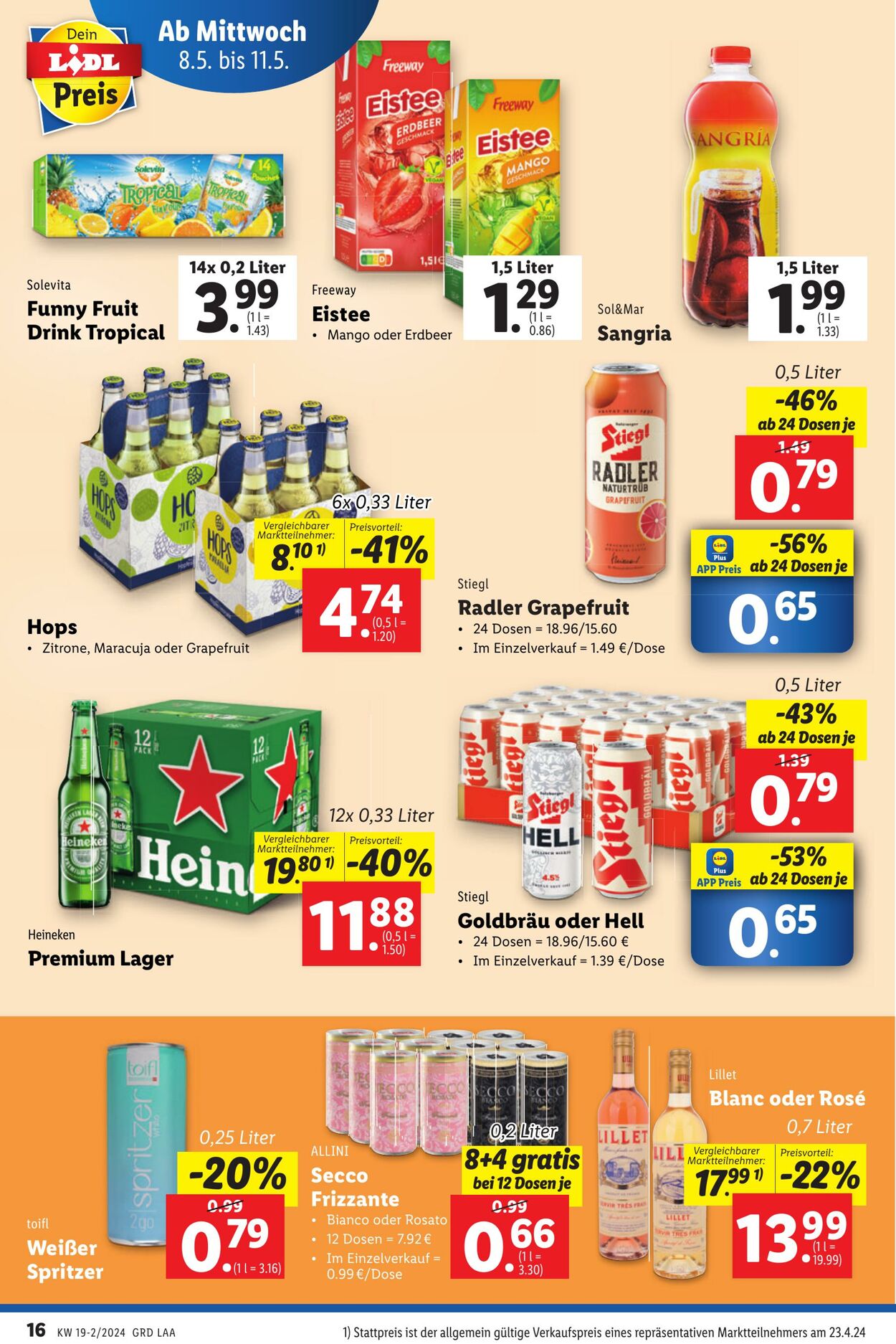 Prospekt Lidl 08.05.2024 - 15.05.2024