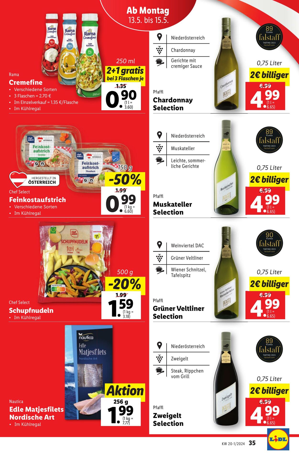 Prospekt Lidl 08.05.2024 - 15.05.2024