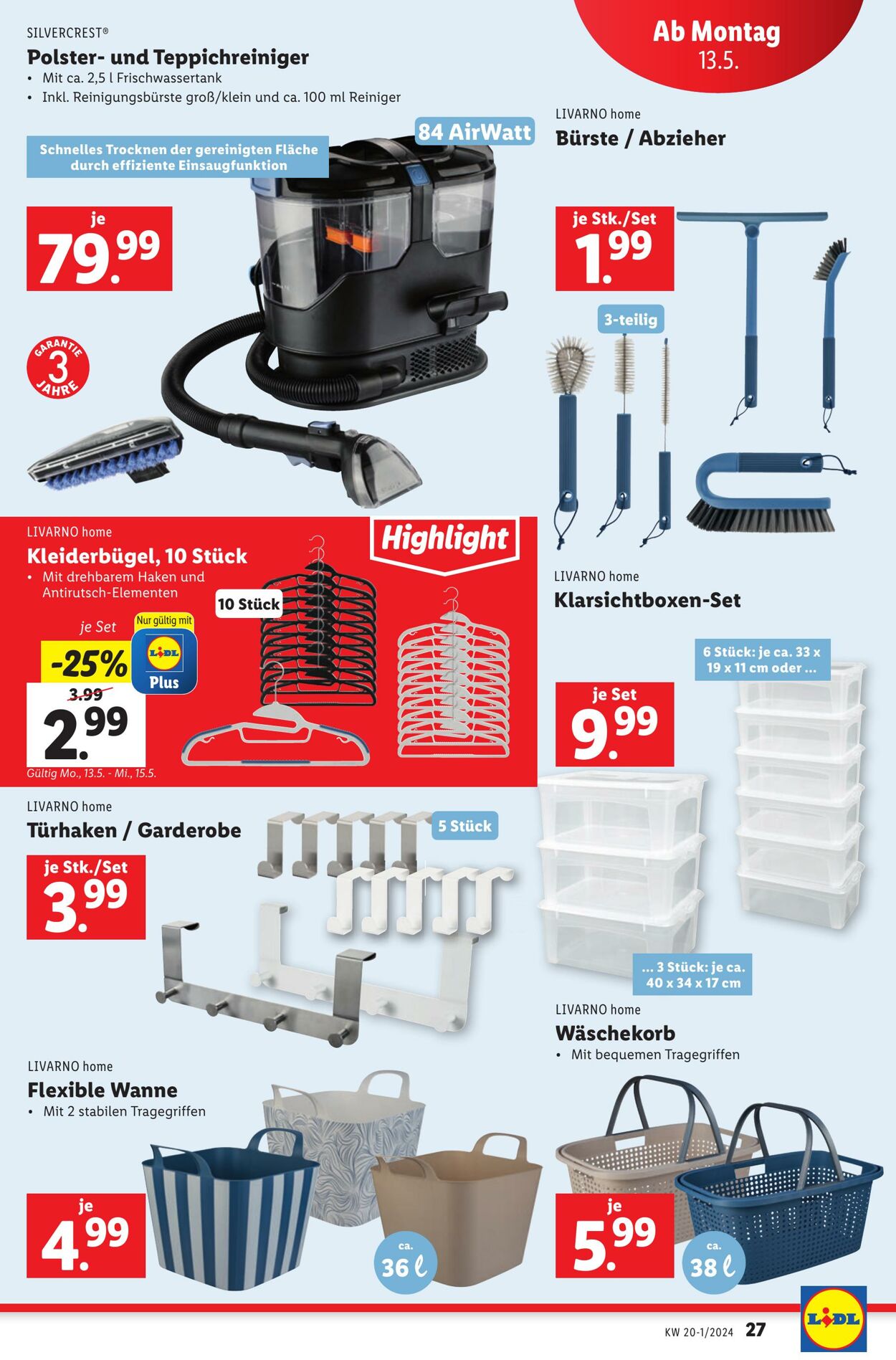 Prospekt Lidl 08.05.2024 - 15.05.2024