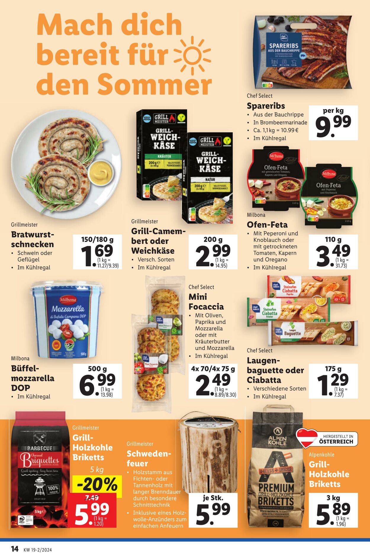 Prospekt Lidl 08.05.2024 - 15.05.2024