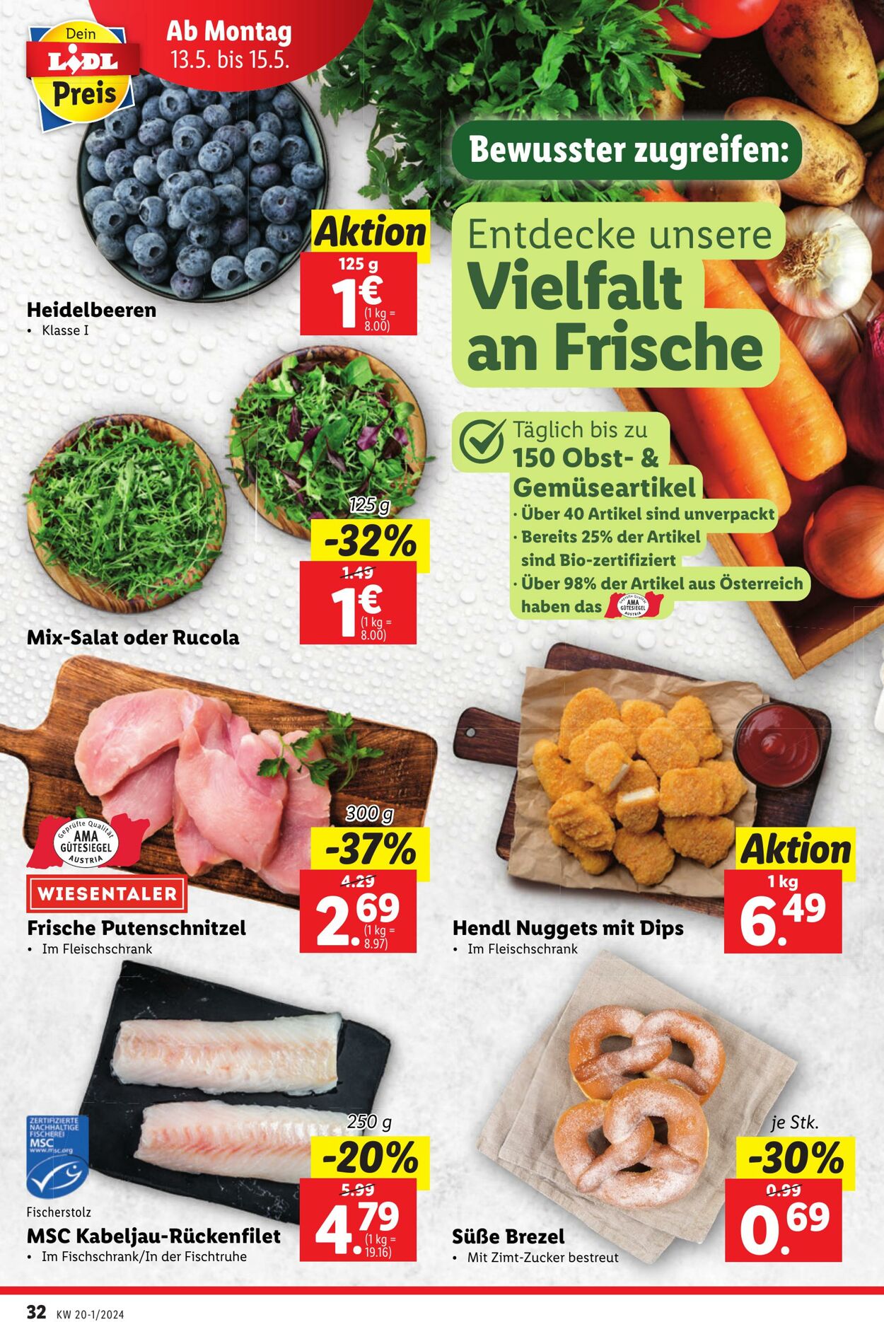 Prospekt Lidl 08.05.2024 - 15.05.2024