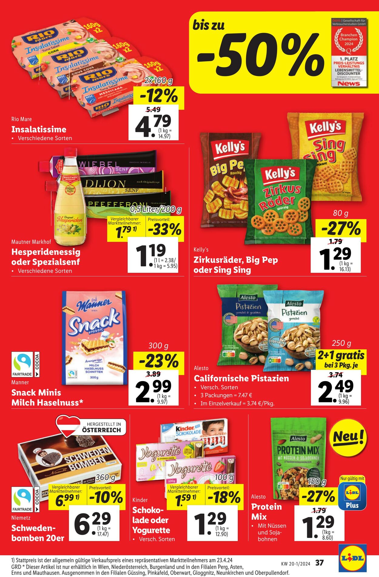 Prospekt Lidl 08.05.2024 - 15.05.2024