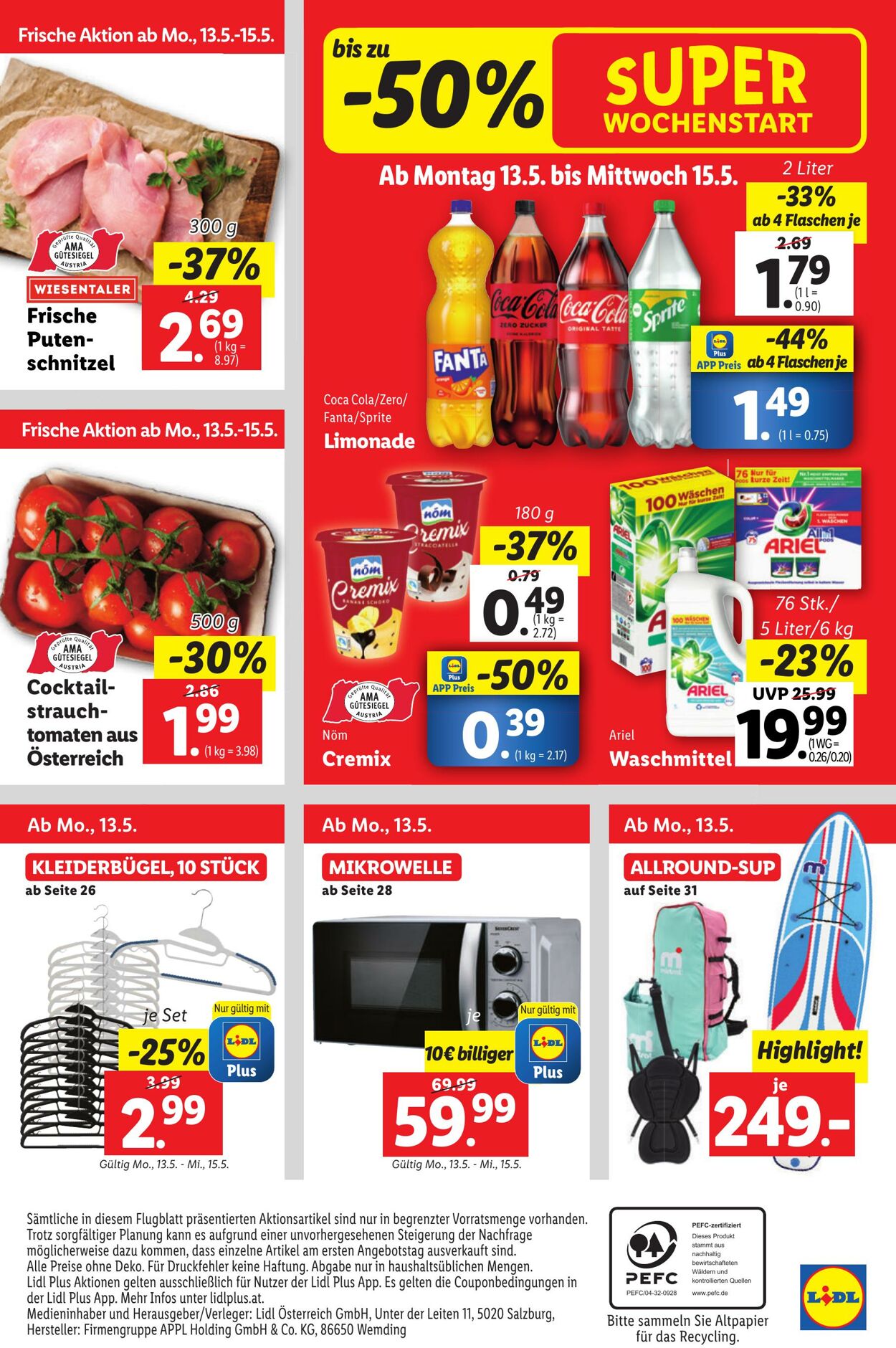 Prospekt Lidl 08.05.2024 - 15.05.2024