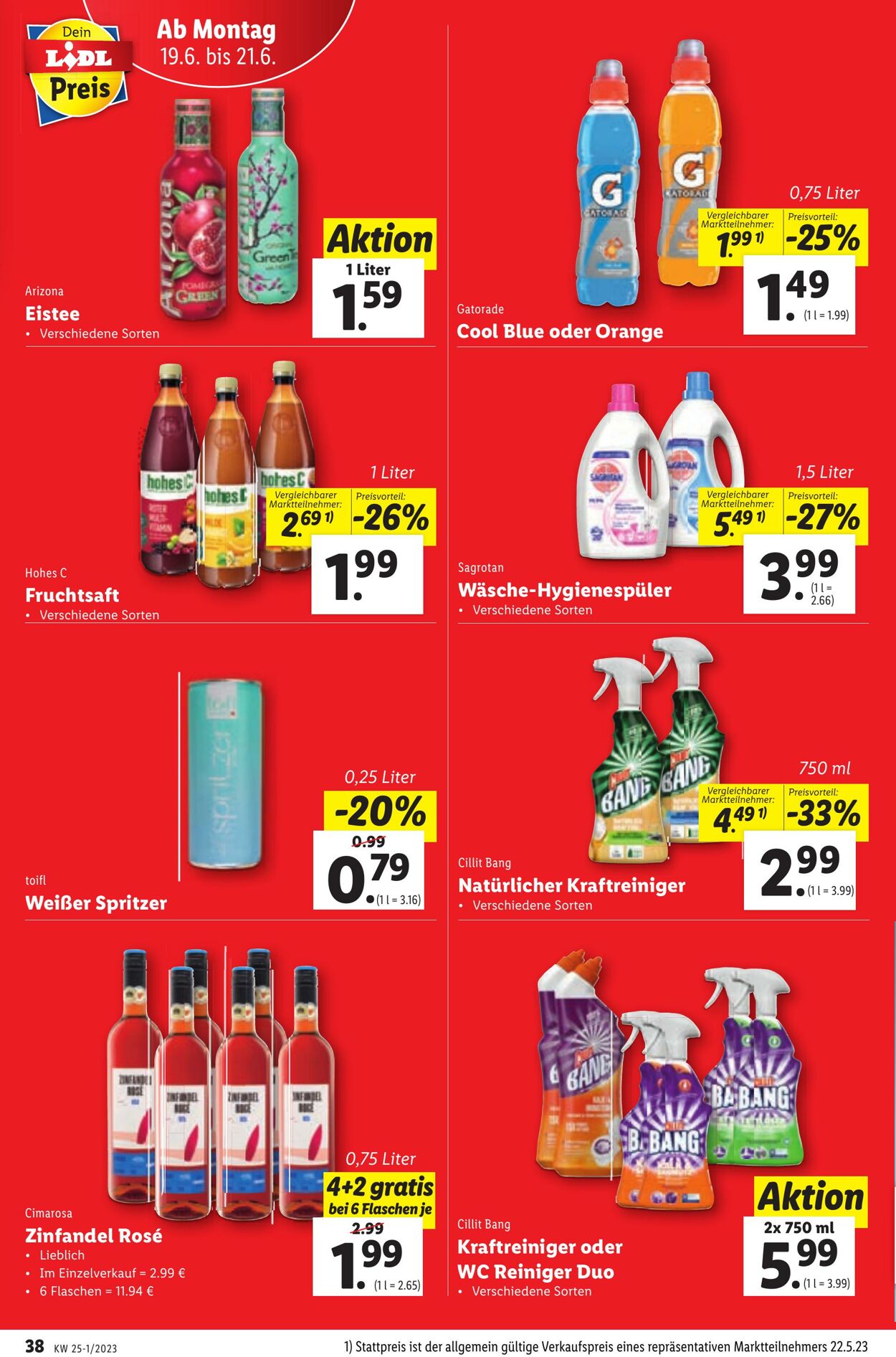 Prospekt Lidl 15.06.2023 - 21.06.2023