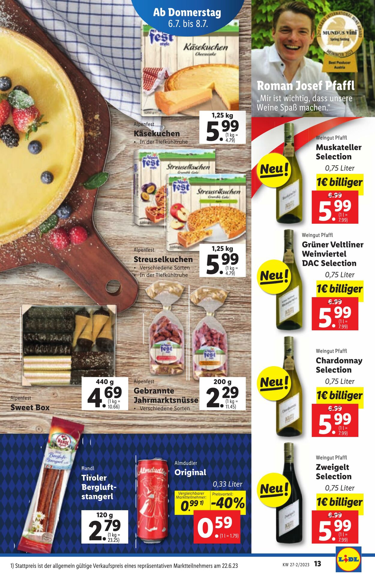 Prospekt Lidl 06.07.2023 - 12.07.2023