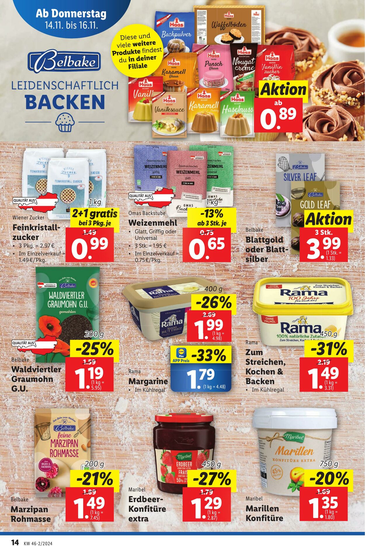 Prospekt Lidl 14.11.2024 - 20.11.2024