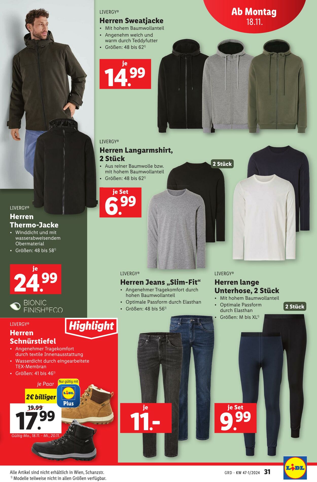 Prospekt Lidl 14.11.2024 - 20.11.2024